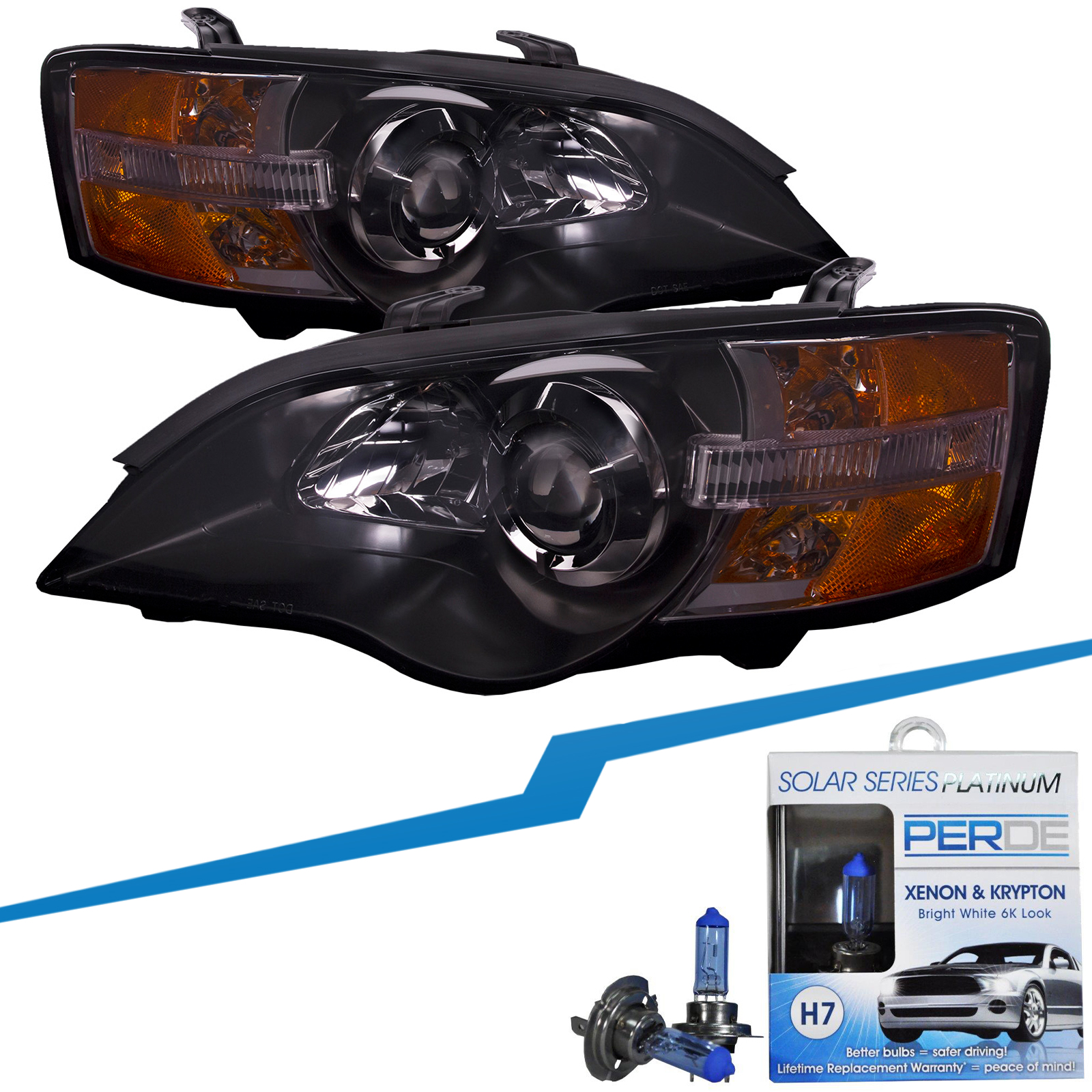 Headlight Set For 05-07 Subaru Legacy, 05-07 Subaru Outback