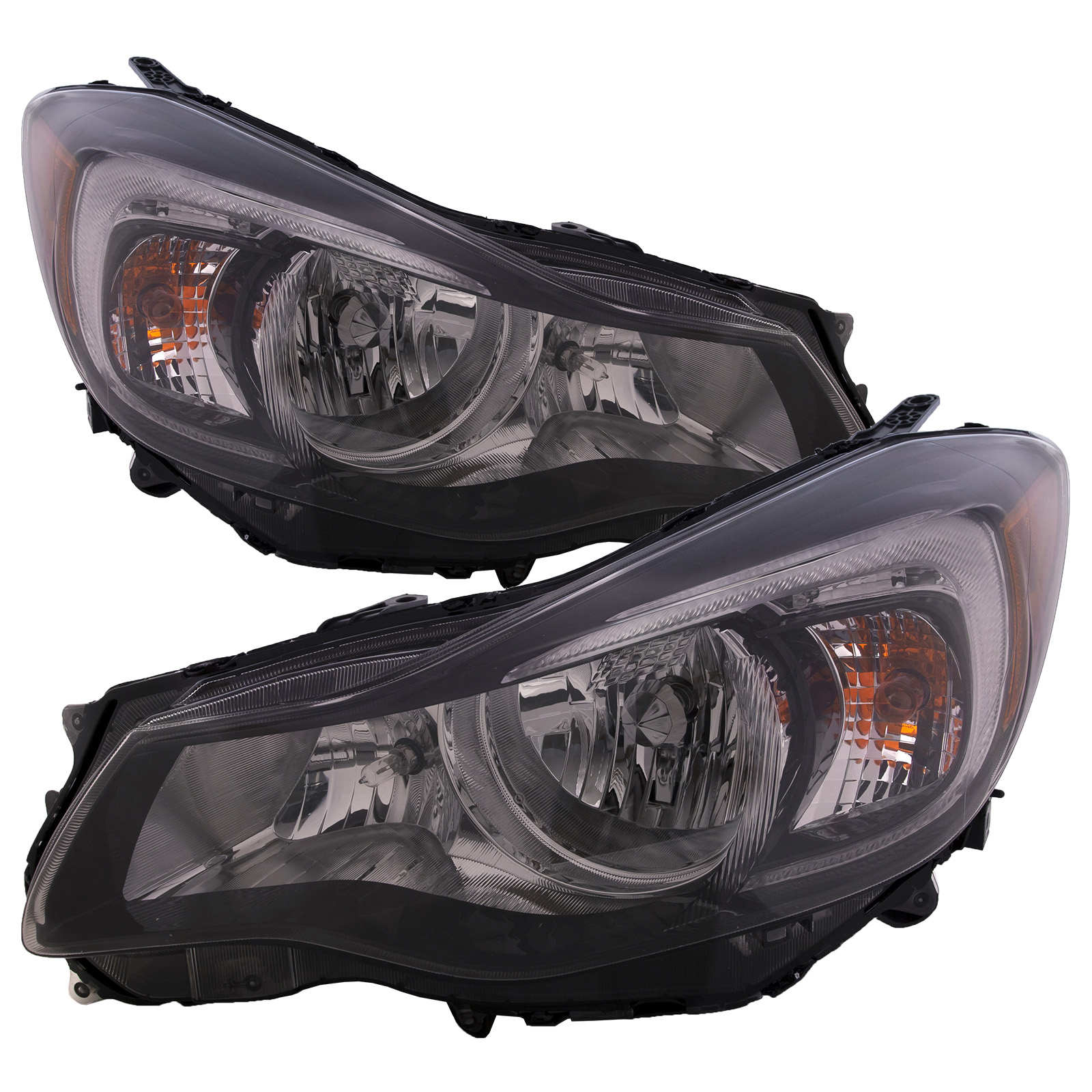 Headlight Set For 12-16 Subaru Impreza, 13-15 Subaru XV Crosstrek