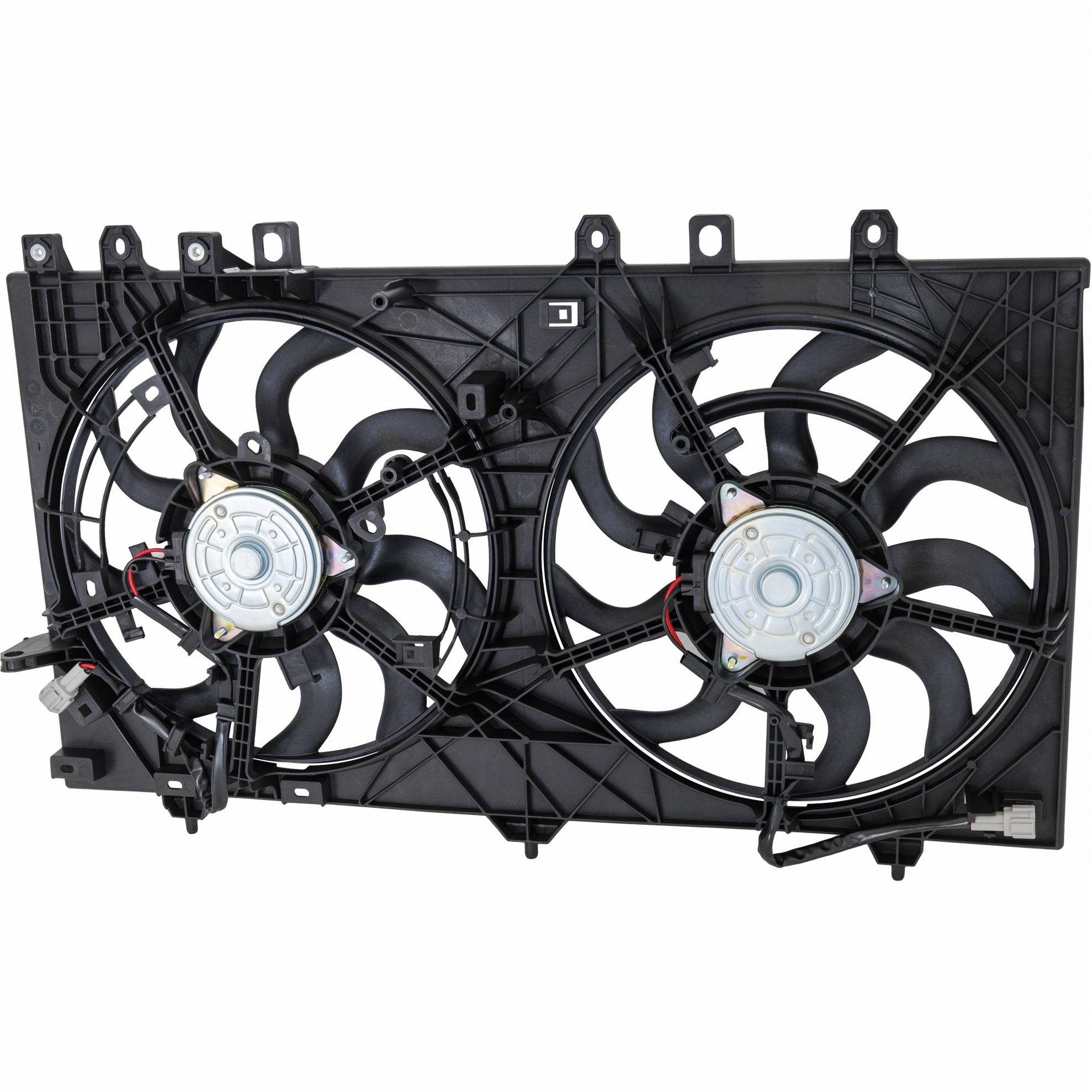 Dual Radiator And Condenser Fan Assembly For 20-23 Subaru Outback