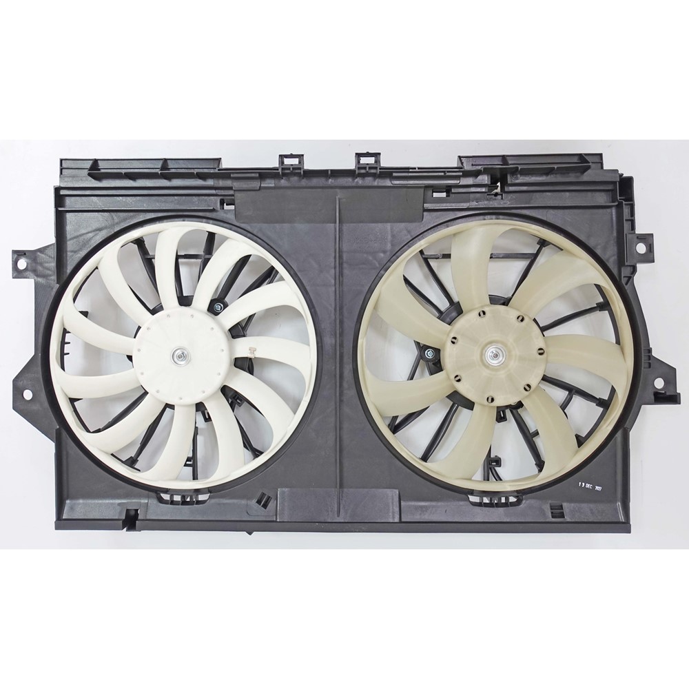 Dual Radiator And Condenser Fan Assembly For 19-23 Subaru Crosstrek