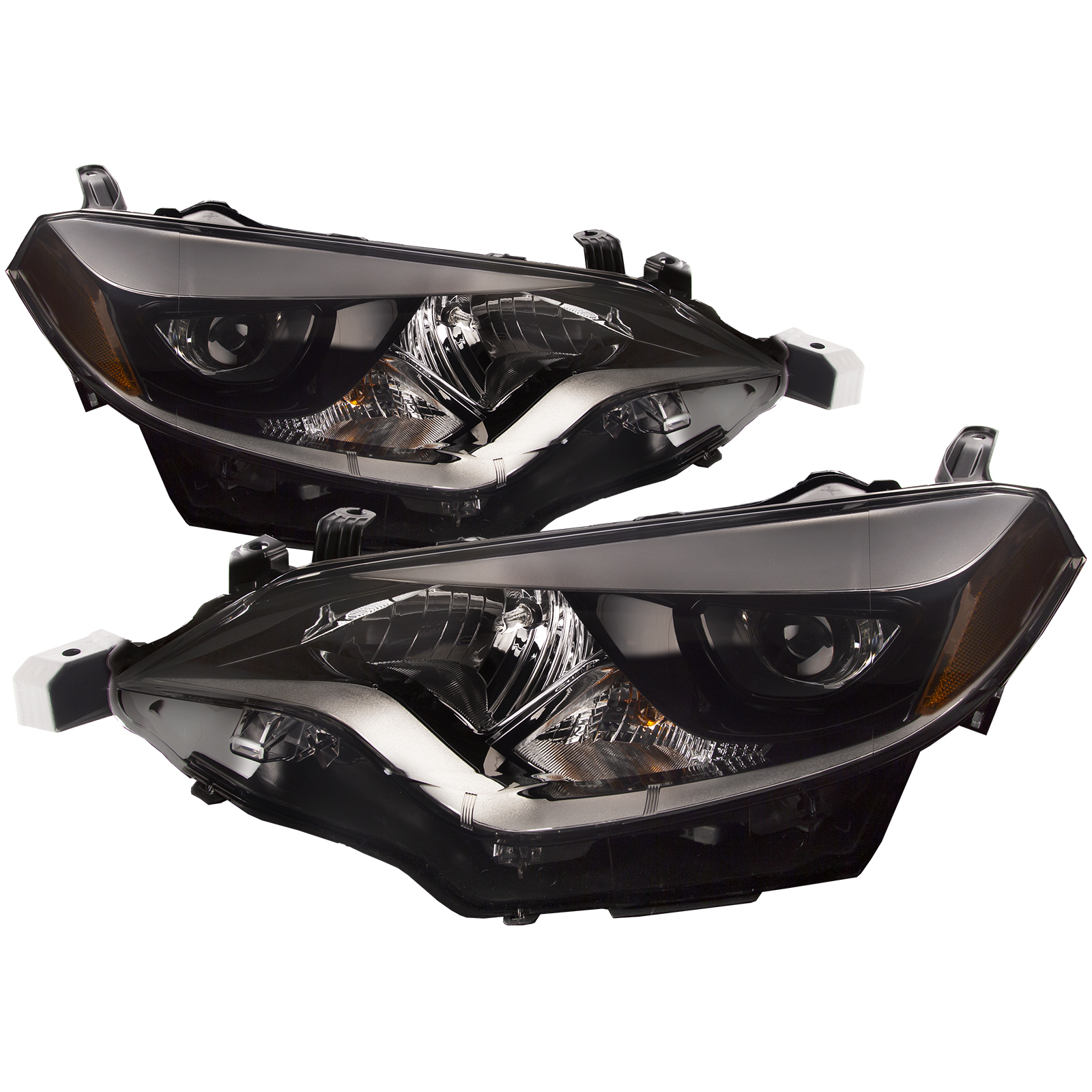 Headlight Set For 14-16 Toyota Corolla