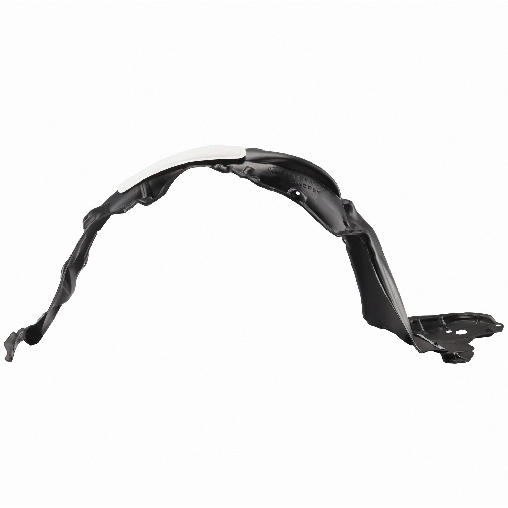 Left Driver Side Fender Liner For 10-15 Toyota Prius; CAPA Certified
