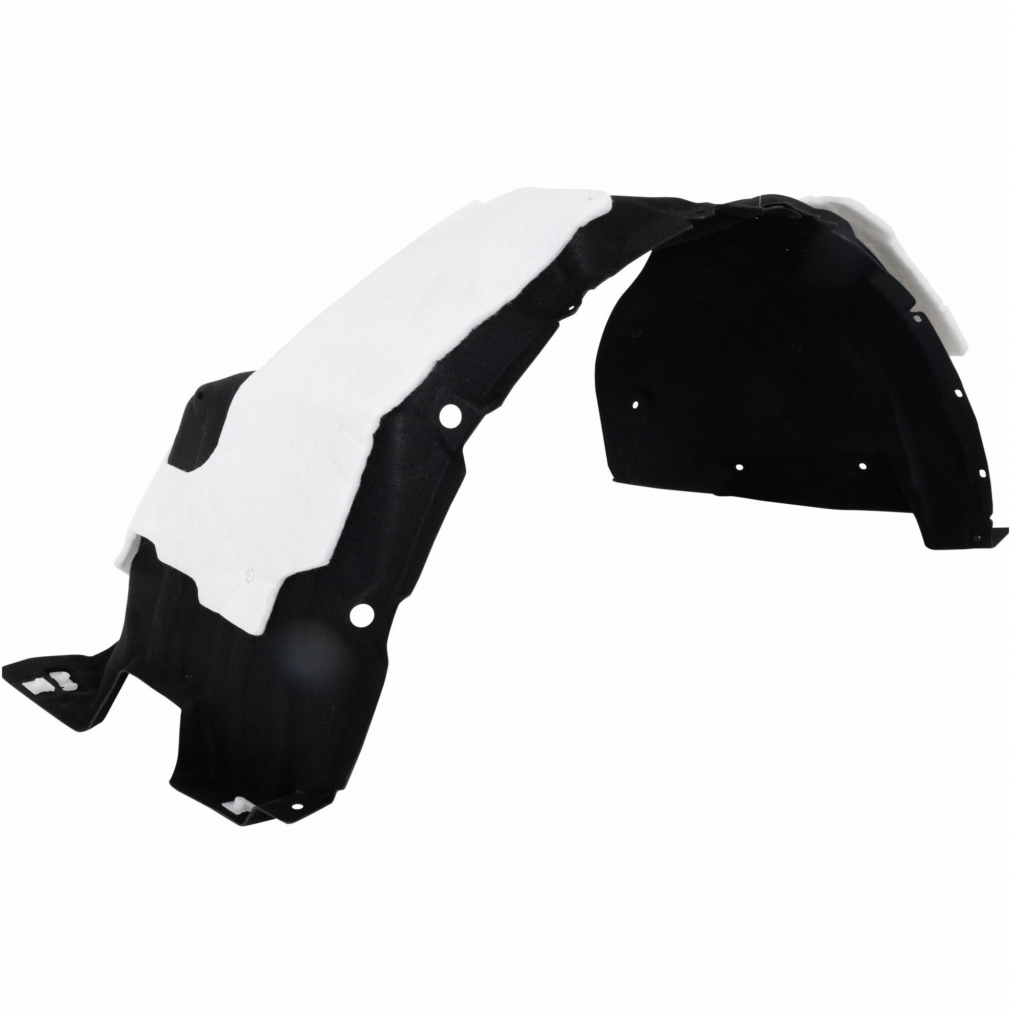 Left Driver Side Fender Liner For 21-25 Toyota Sienna; CAPA Certified