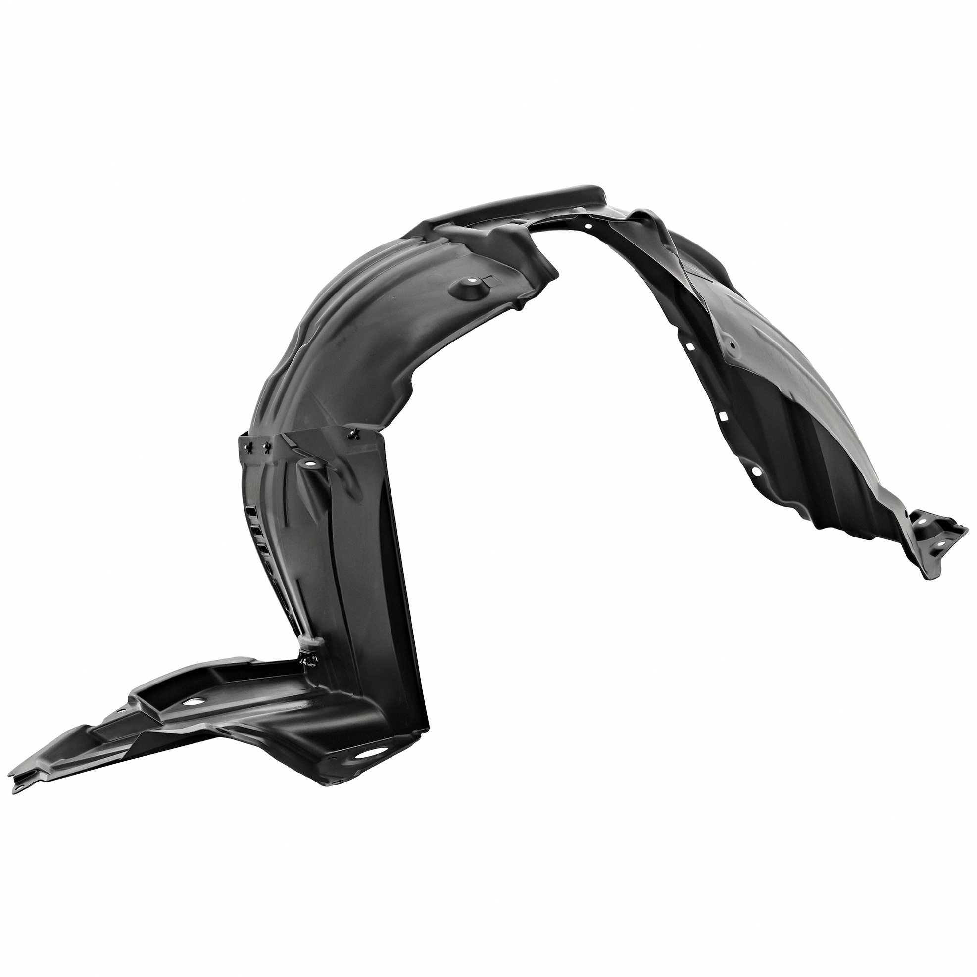 Right Passenger Side Fender Liner For 11-13 Toyota Highlander; CAPA Certified