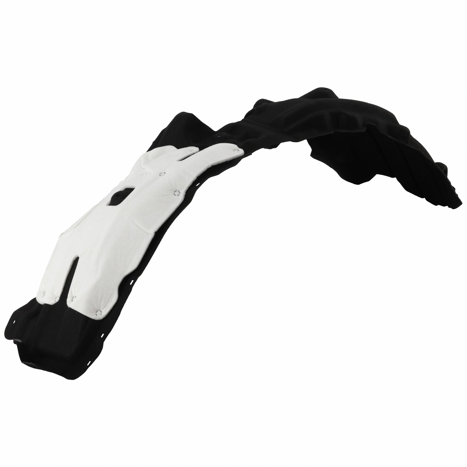 Right Passenger Side Fender Liner For 20-23 Toyota Highlander; CAPA Certified