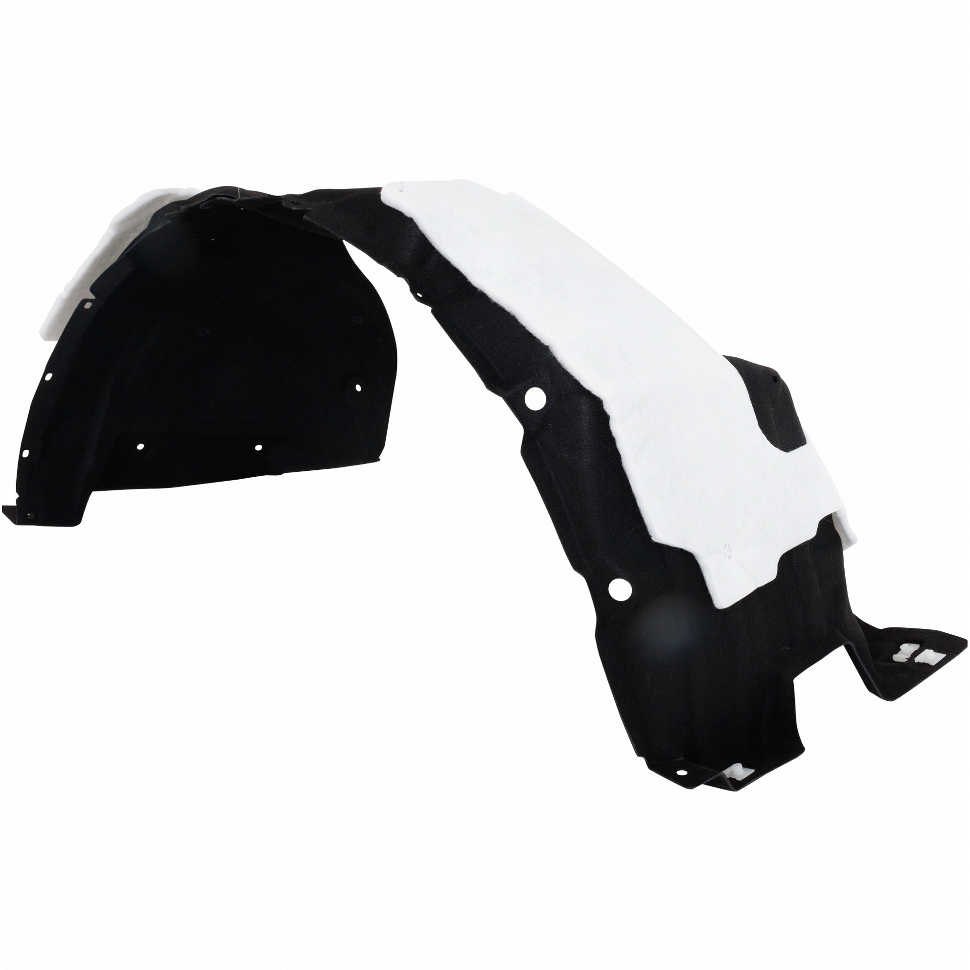 Right Passenger Side Fender Liner For 21-25 Toyota Sienna; CAPA Certified