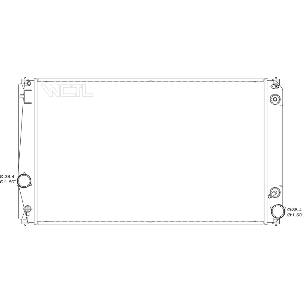 Radiator For 06-12 Toyota RAV4