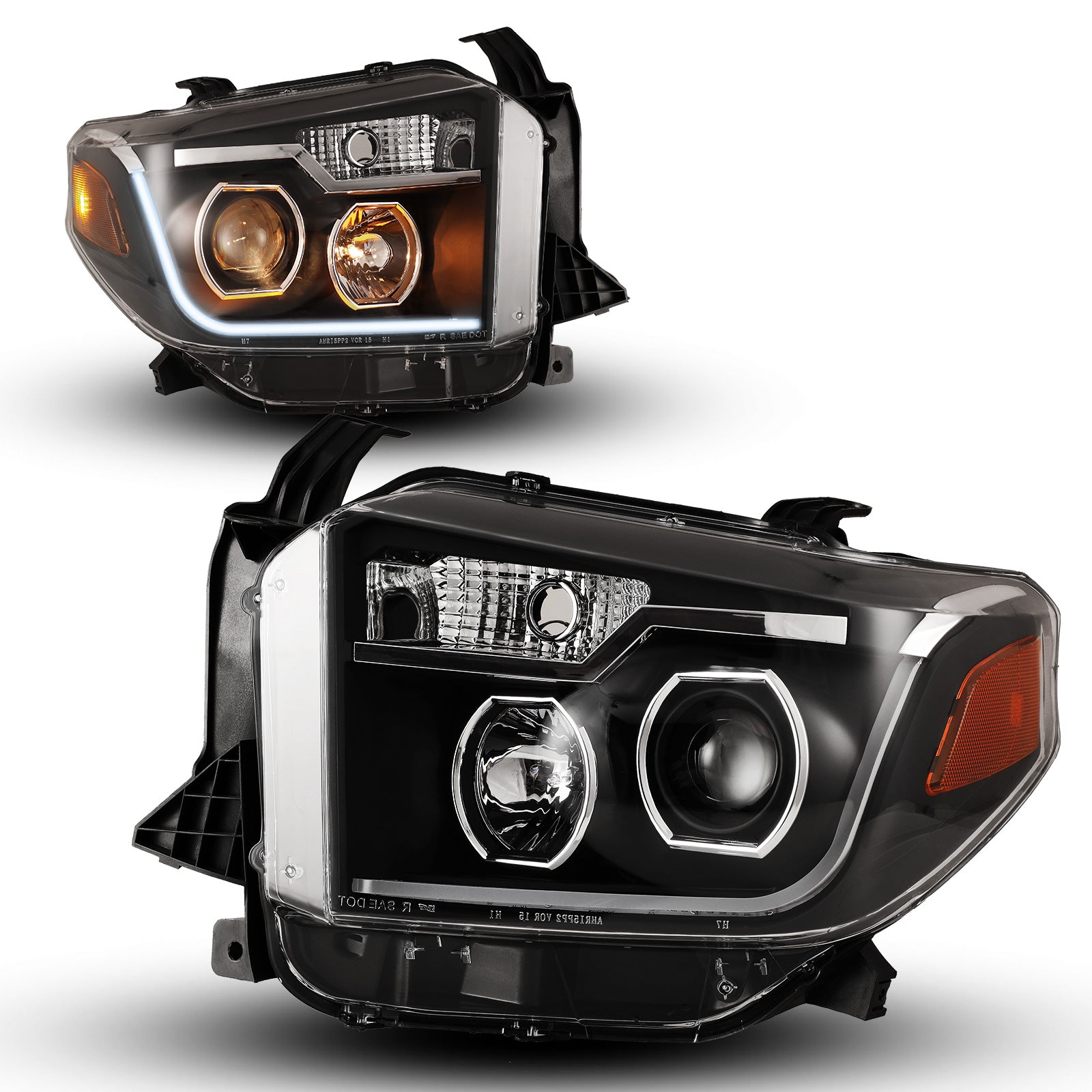 Headlight Set For 14-17 Toyota Tundra