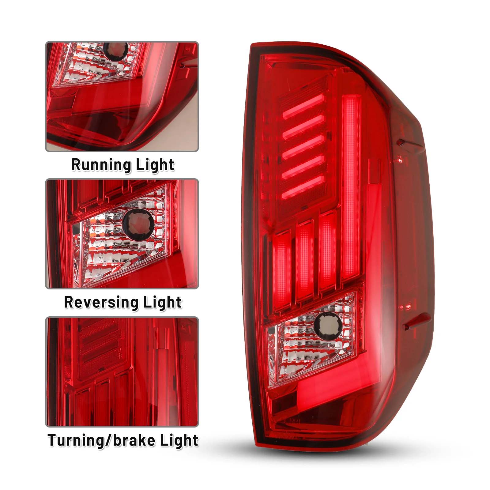 Tail Light Set For 14-21 Toyota Tundra