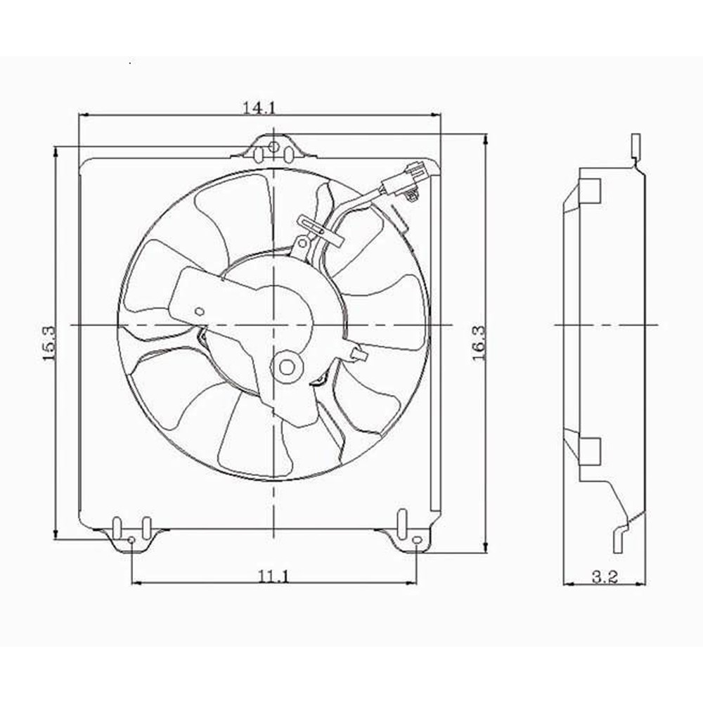 A/C Component For 96-00 Toyota RAV4