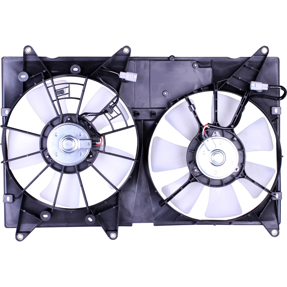 Dual Radiator And Condenser Fan Assembly For 01-03 Lexus RX300, 01-07 Toyota Highlander