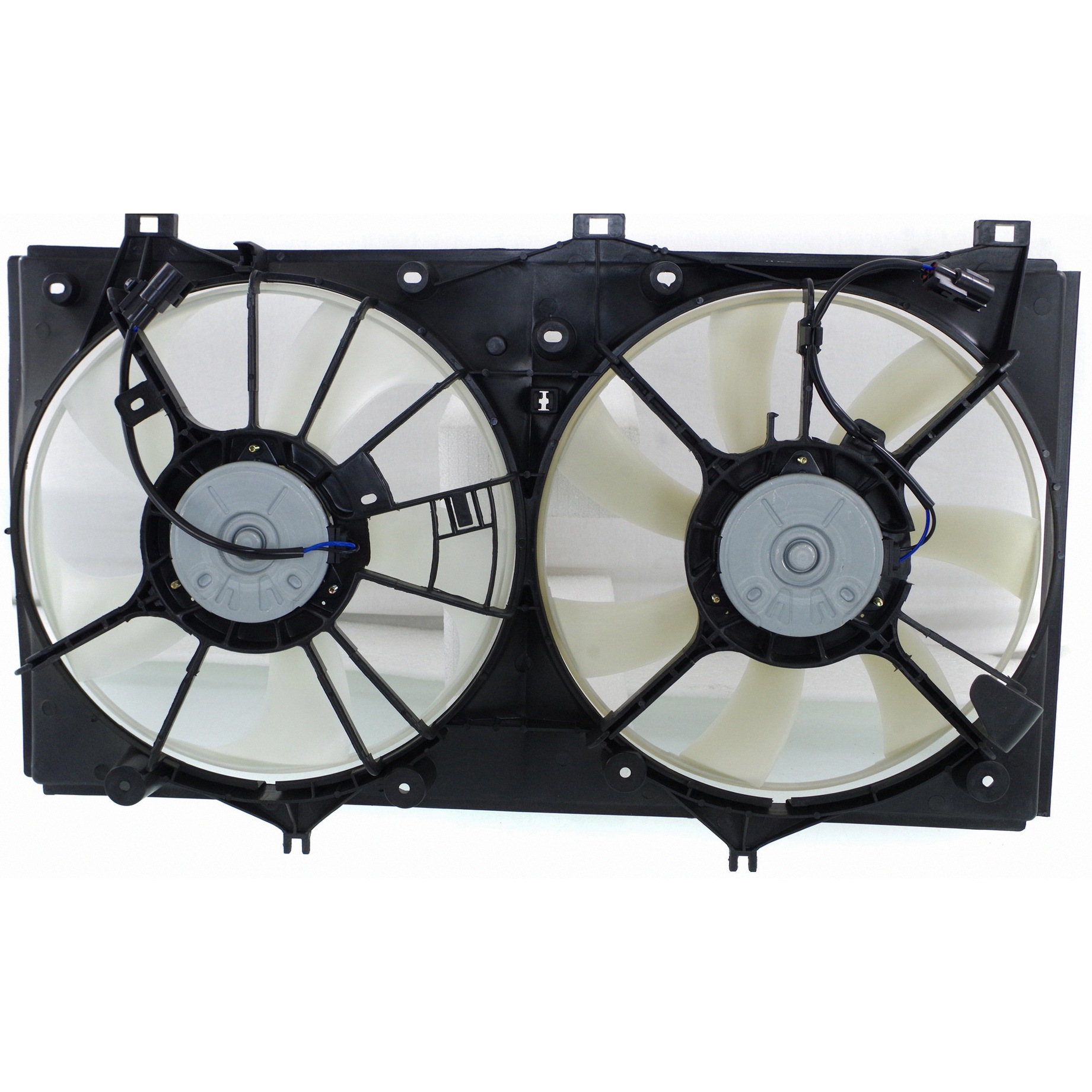Dual Radiator And Condenser Fan Assembly For 07-11 Toyota Camry