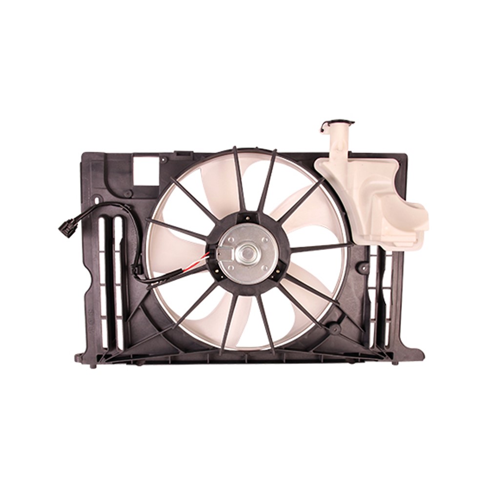 Dual Radiator And Condenser Fan Assembly For 14-19 Toyota Corolla