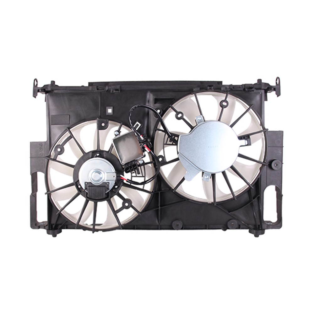 Dual Radiator And Condenser Fan Assembly For 15-21 Lexus NX300h, 13-18 Toyota RAV4