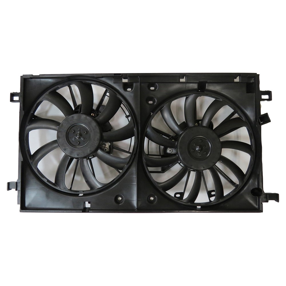 Dual Radiator And Condenser Fan Assembly For 19-21 Toyota Prius AWD-e, 17-21 Toyota Prius Prime