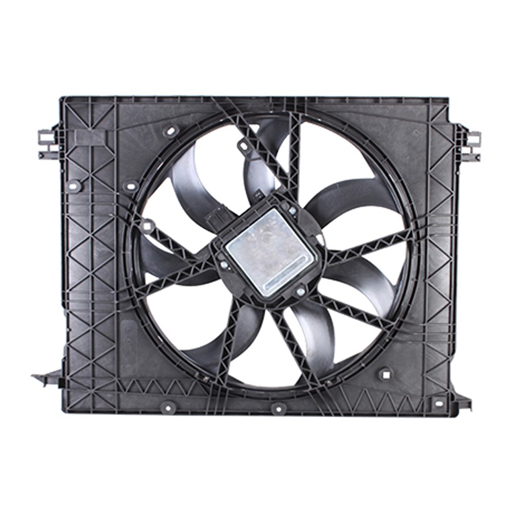 Dual Radiator And Condenser Fan Assembly For 21-25 Toyota Sienna