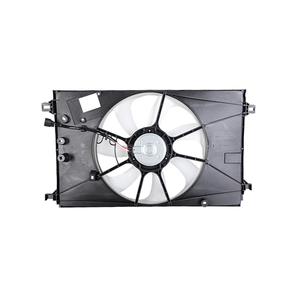 Dual Radiator And Condenser Fan Assembly For 23-25 Toyota Corolla