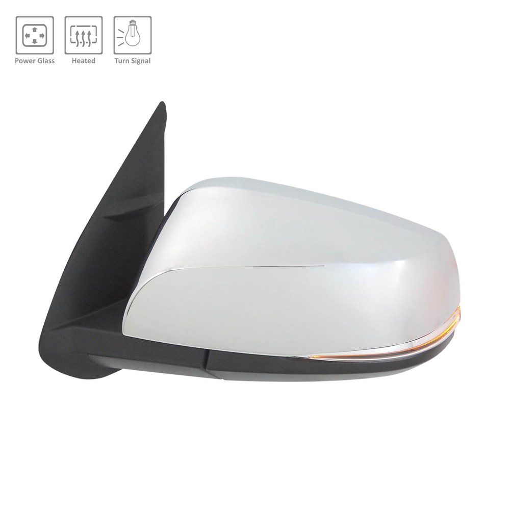 Left Driver Side Door Mirror For 16-23 Toyota Tacoma