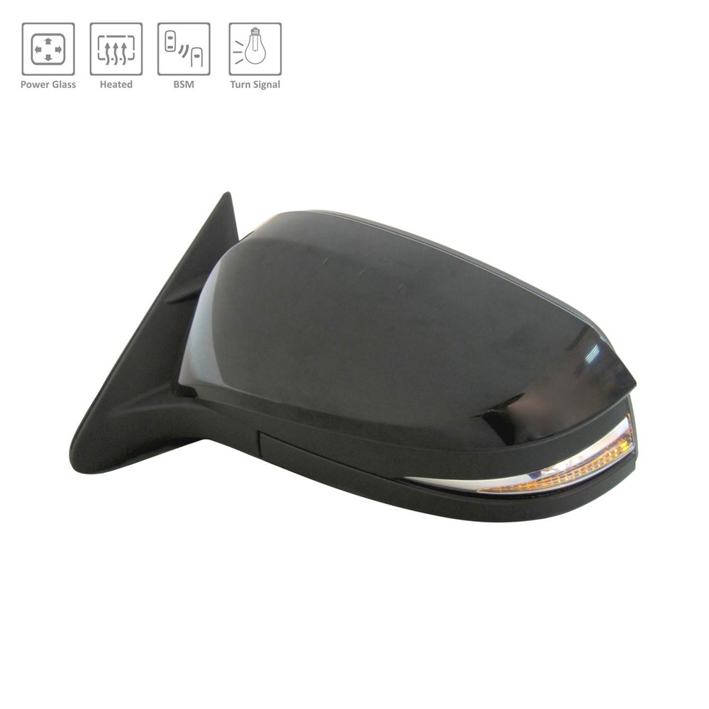 Left Driver Side Door Mirror For 17-19 Toyota Highlander