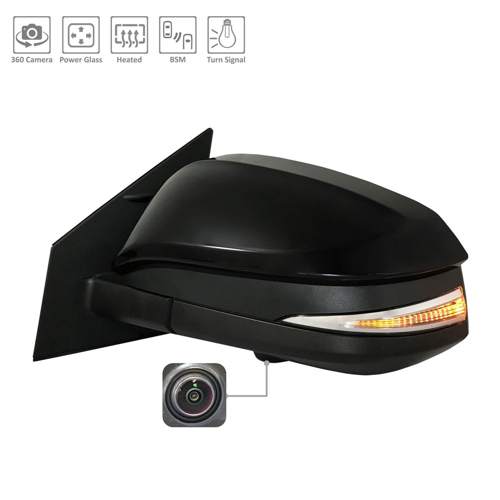 Left Driver Side Door Mirror For 16-18 Toyota RAV4