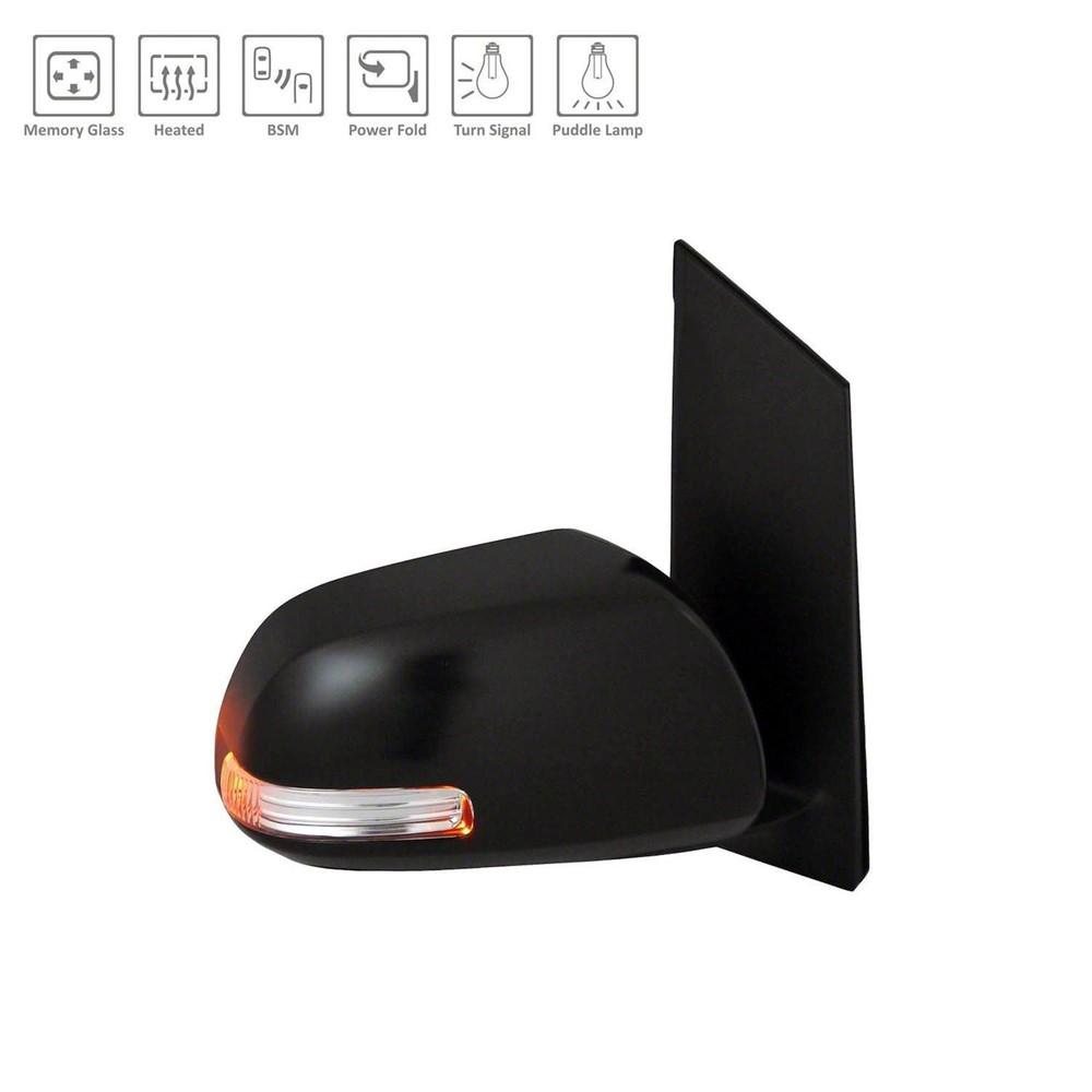 Right Passenger Side Door Mirror For 13-14 Toyota Sienna