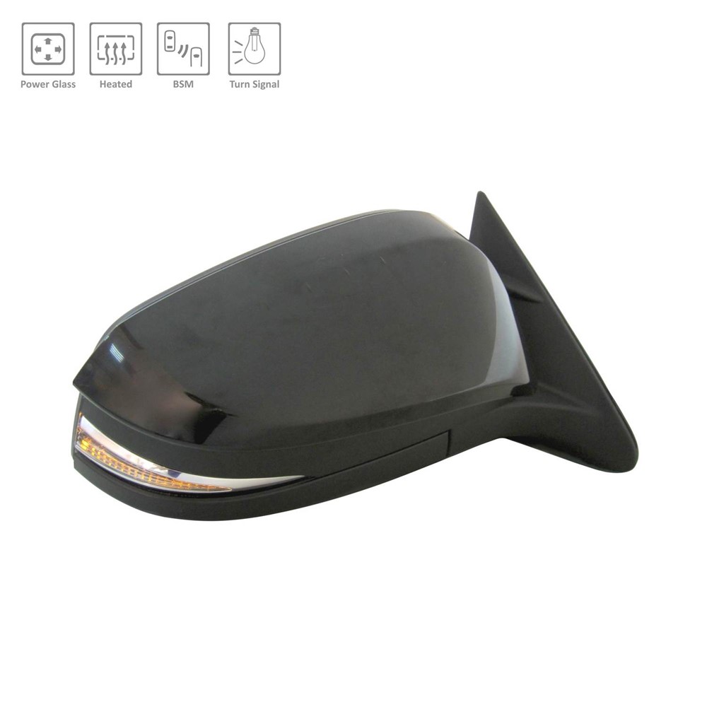 Right Passenger Side Door Mirror For 17-19 Toyota Highlander