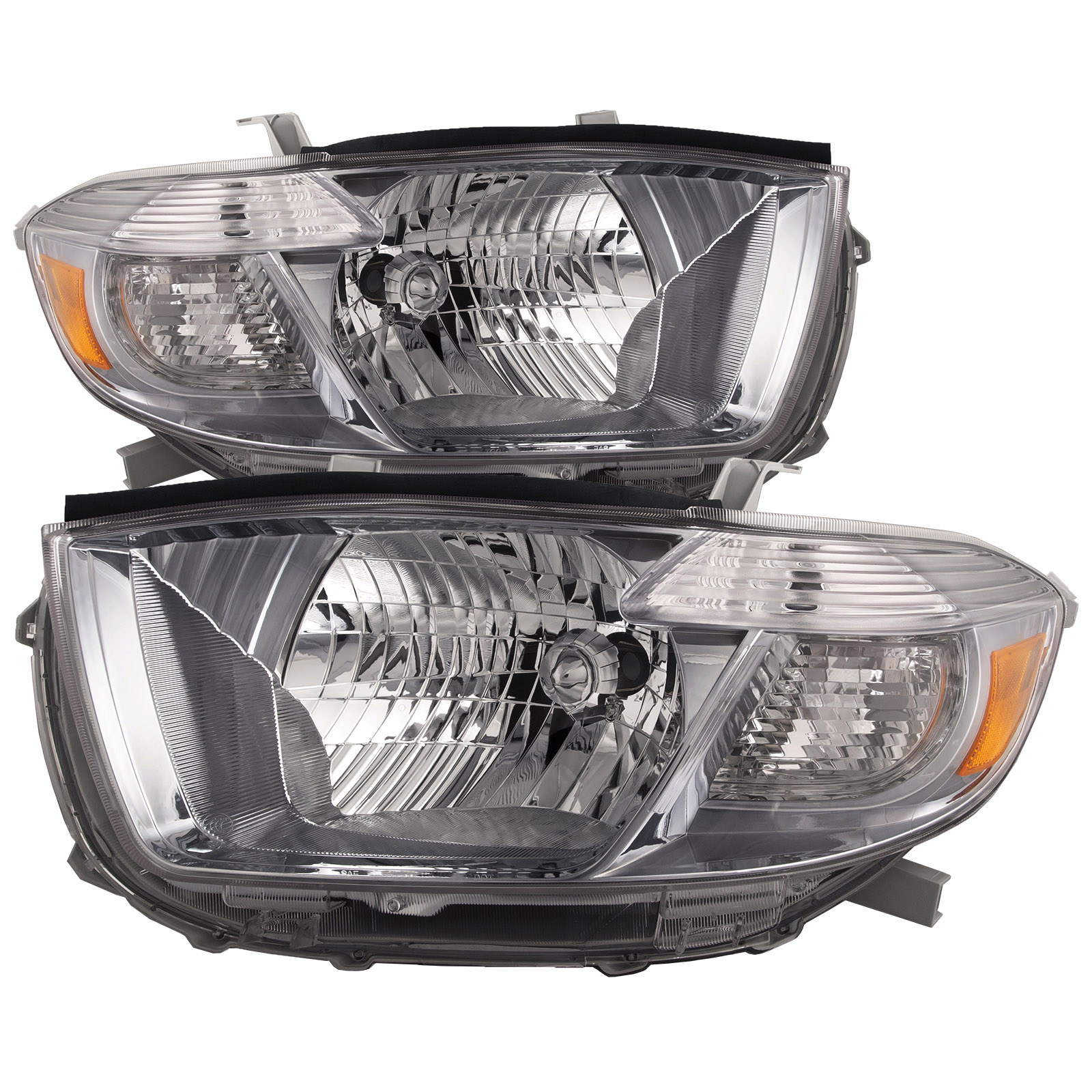 Headlight Set For 08-10 Toyota Highlander