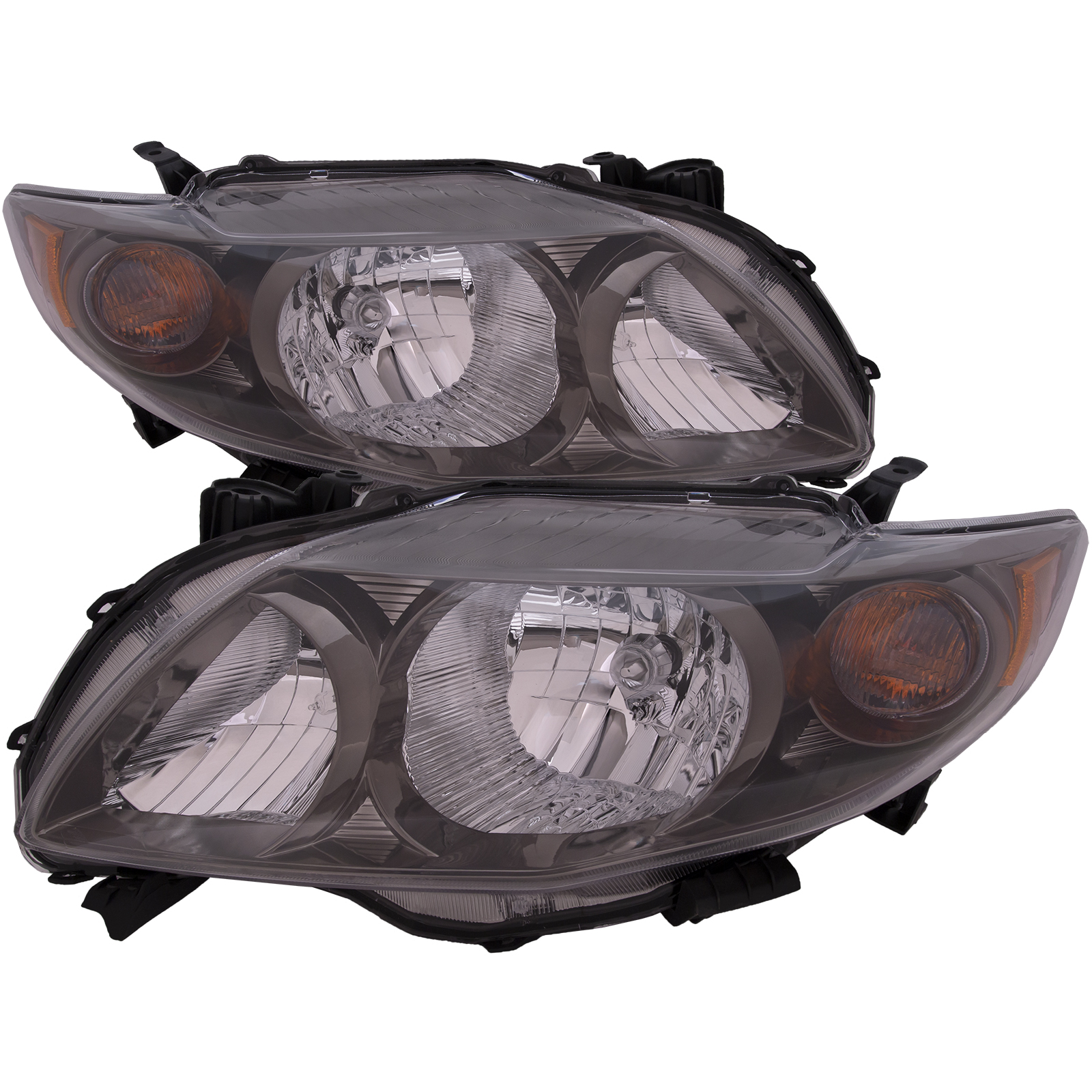 Headlight Set For 09-10 Toyota Corolla