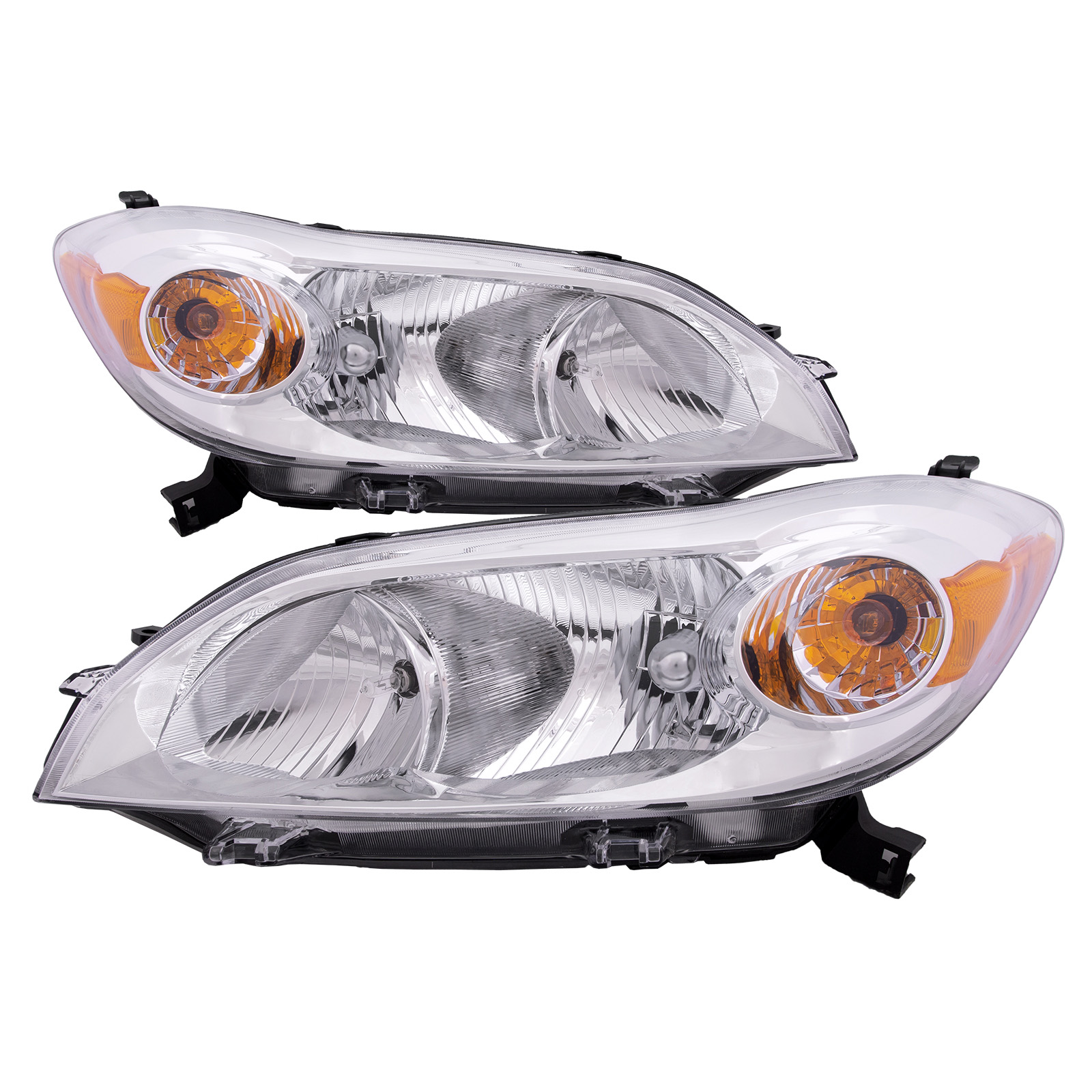 Headlight Set For 09-14 Toyota Matrix