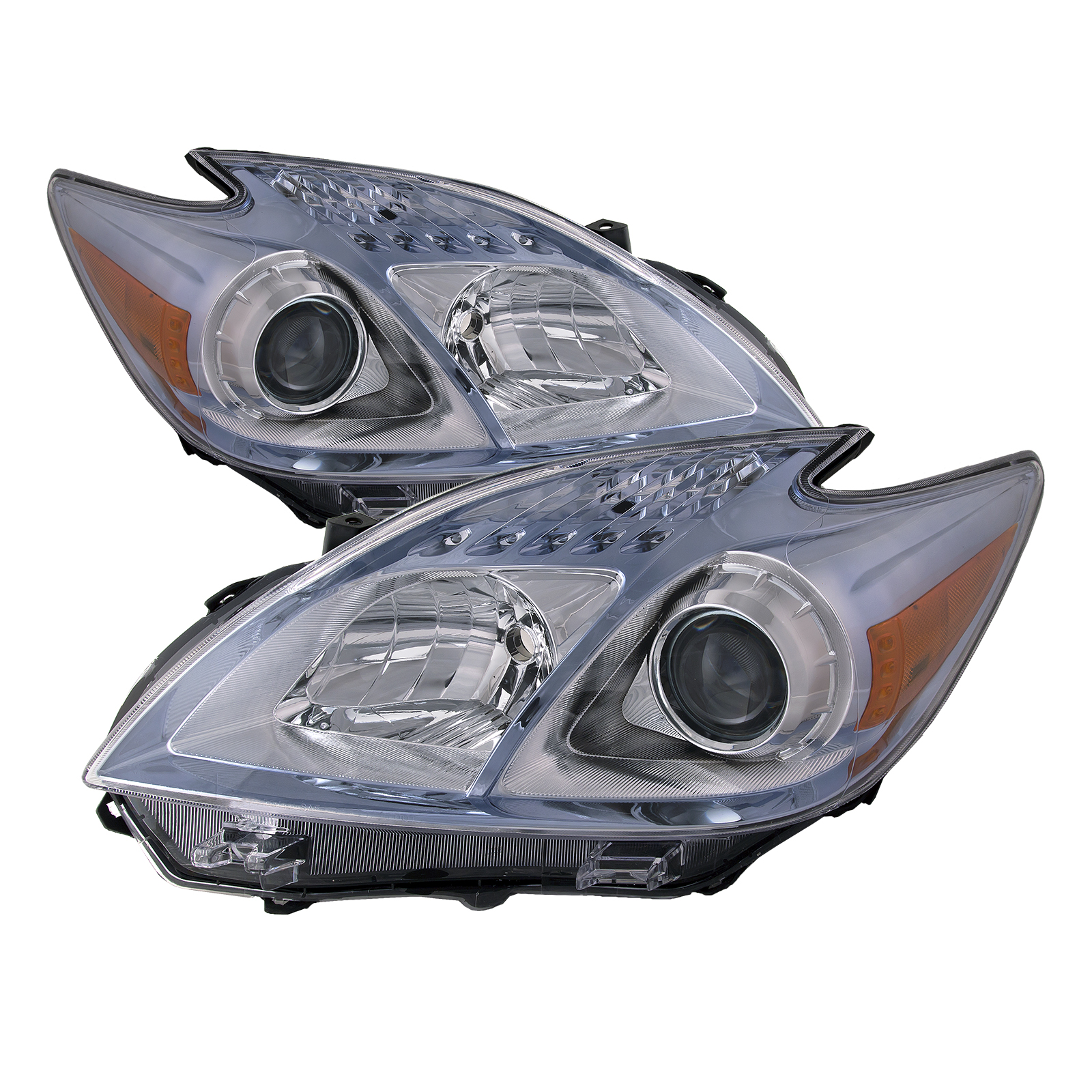 Headlight Set For 10-11 Toyota Prius