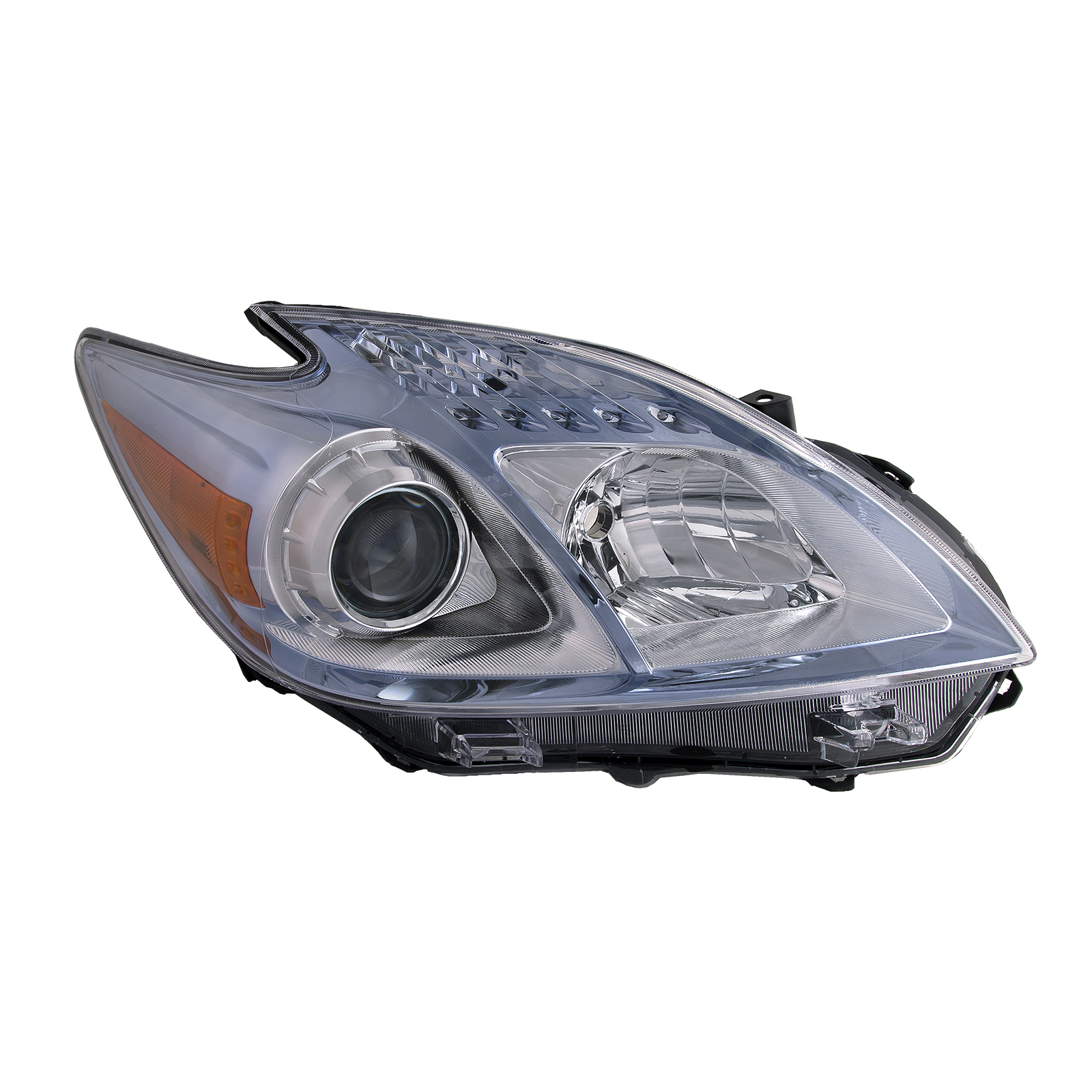 Right Passenger Side Headlight For 10-11 Toyota Prius