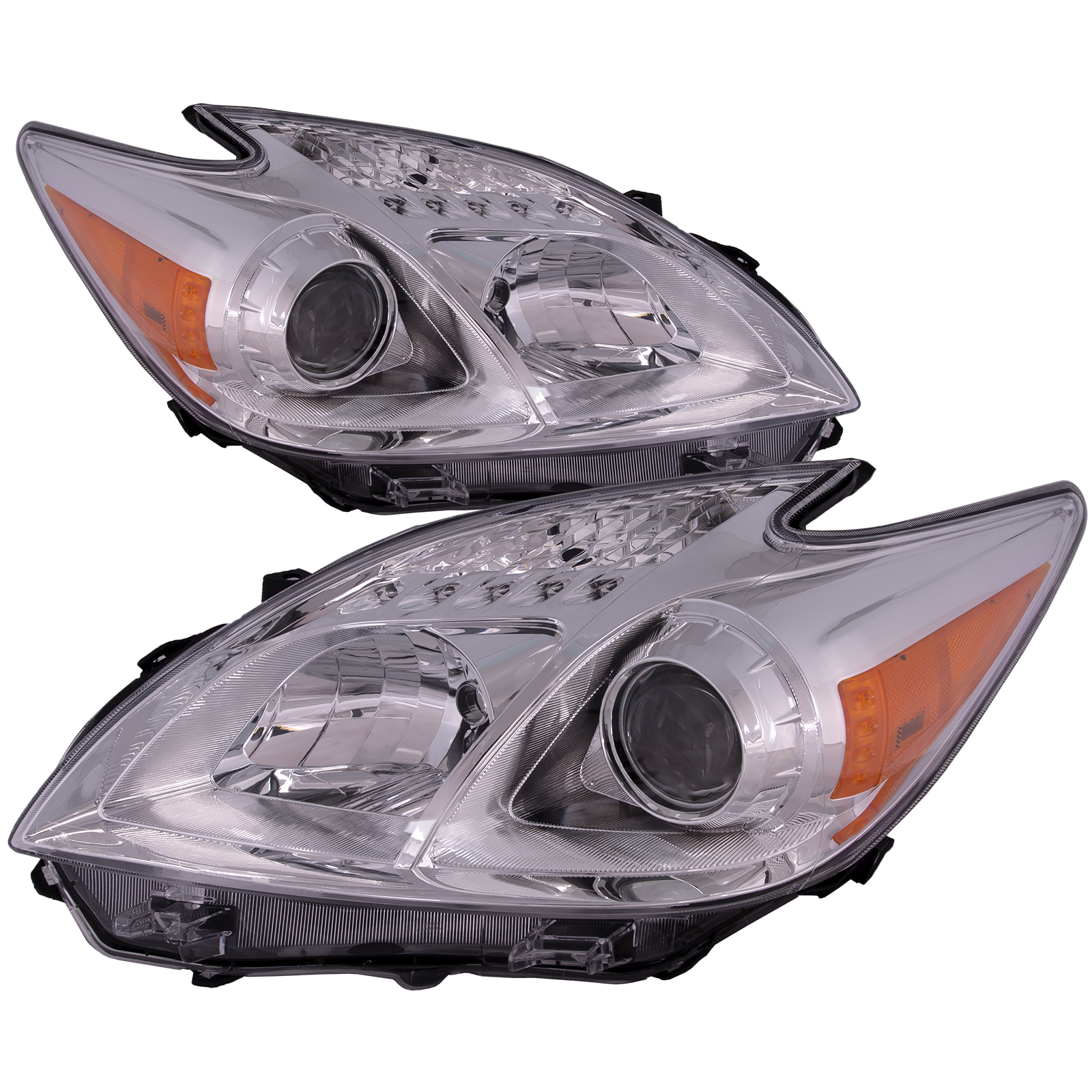 Headlight Set For 12-15 Toyota Prius