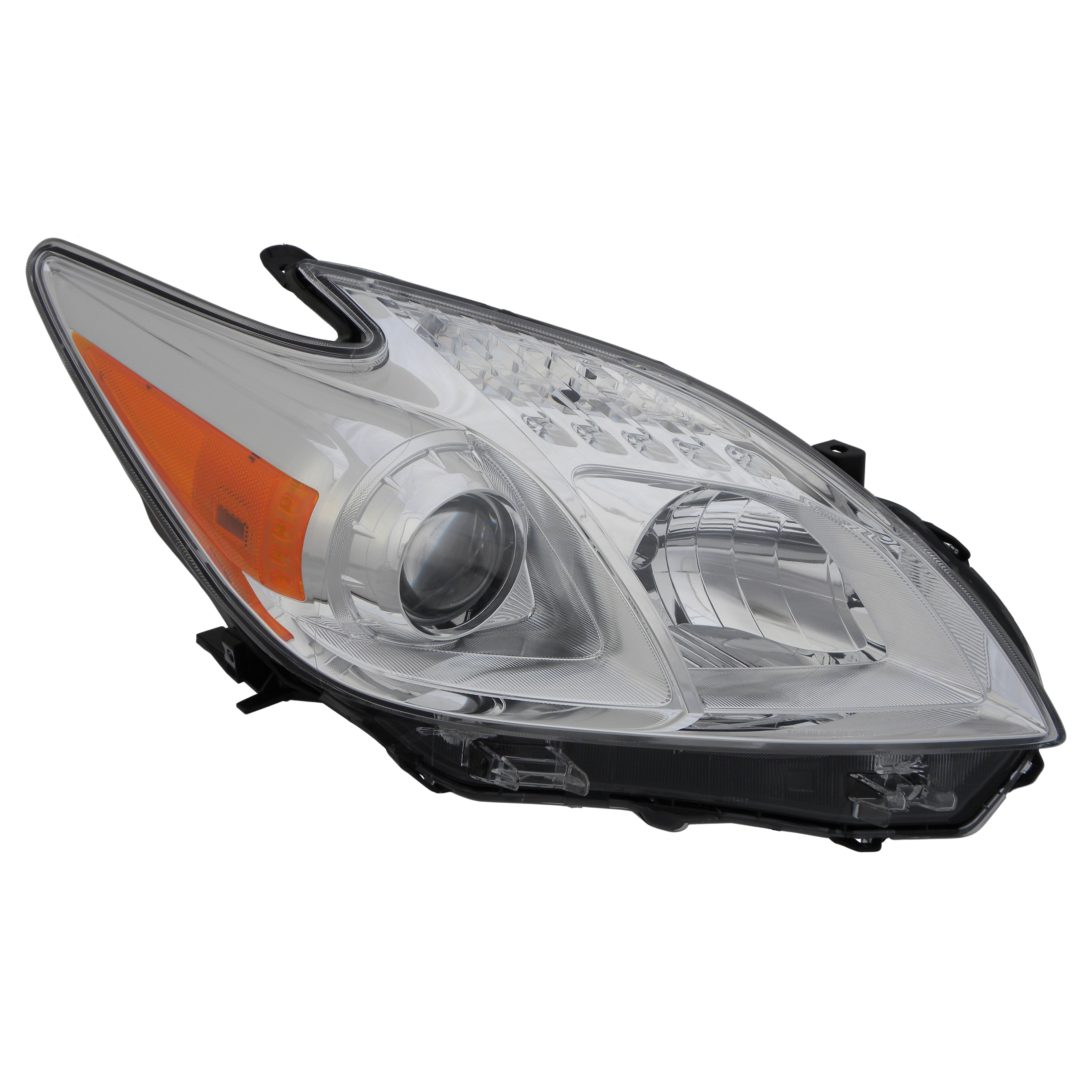 Right Passenger Side Headlight For 12-15 Toyota Prius; CAPA Certified