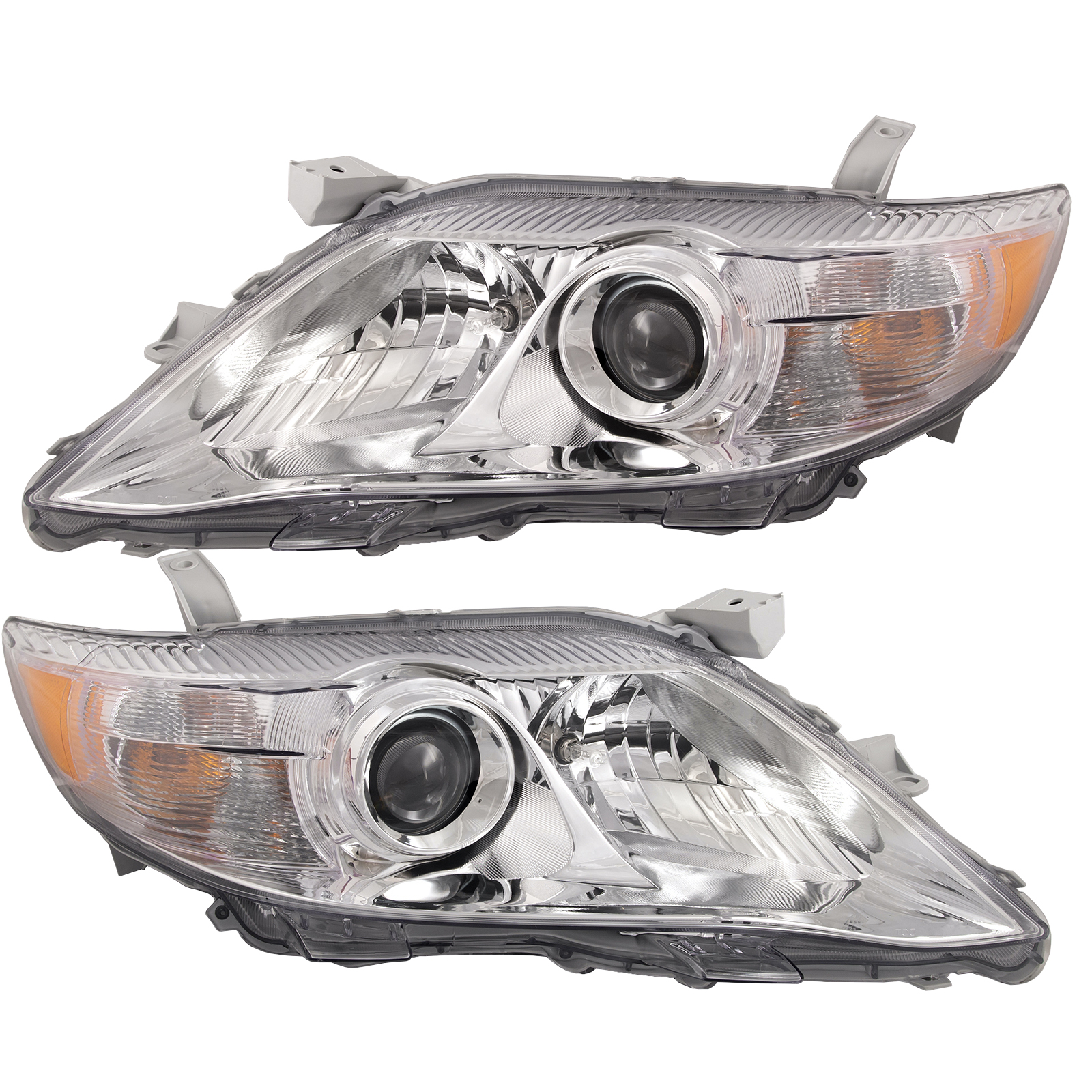 Headlight Set For 10-11 Toyota Camry; CAPA Certified