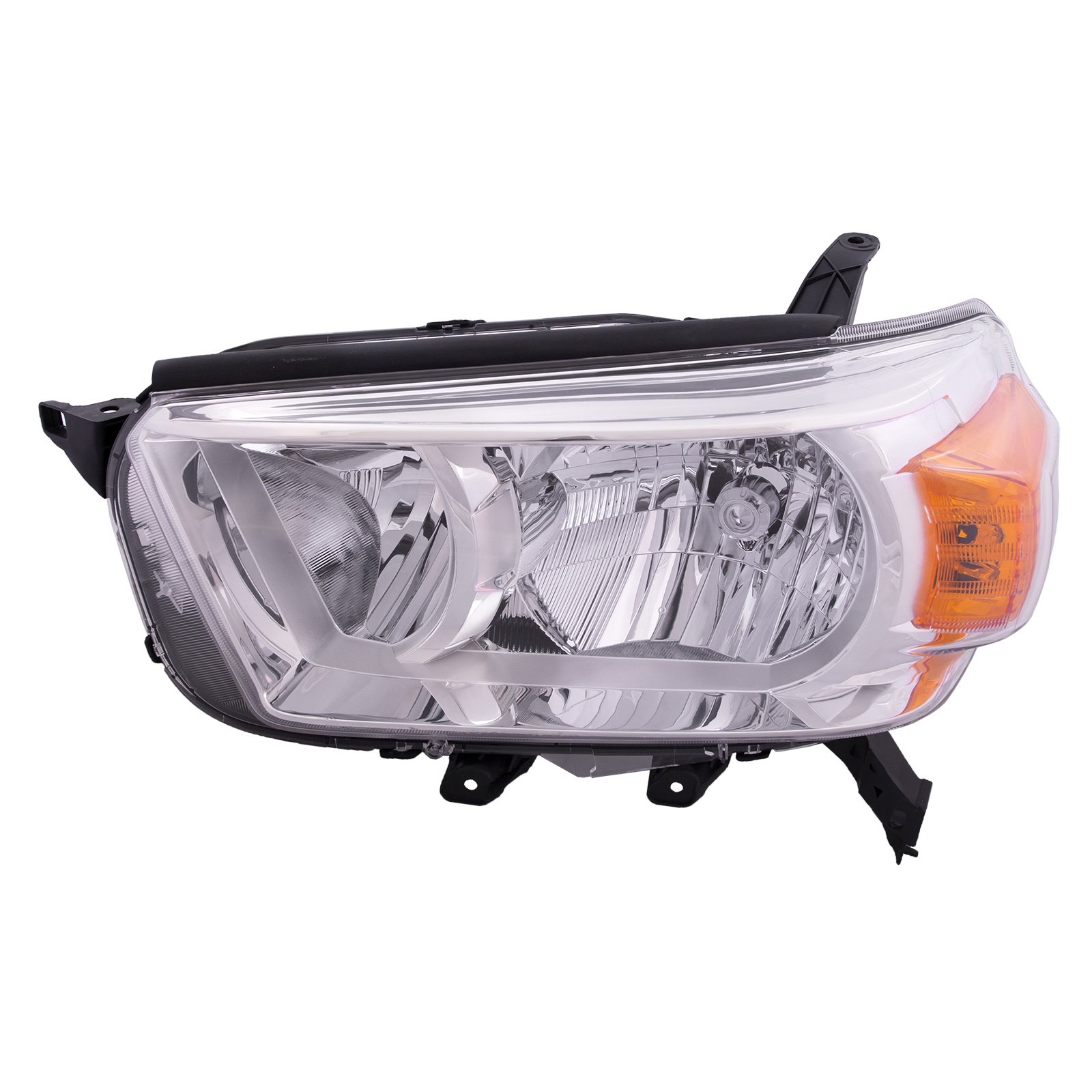 Left Driver Side Headlight For 10-13 Toyota 4Runner; CAPA Certified