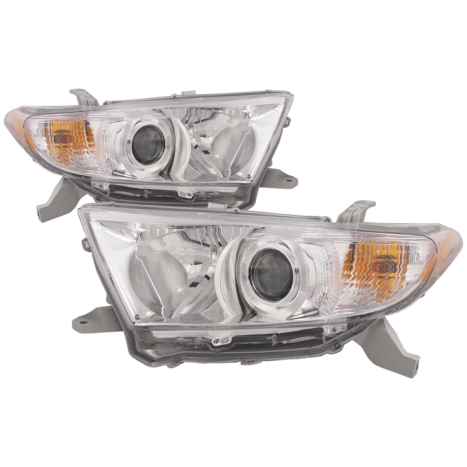 Headlight Set For 11-13 Toyota Highlander