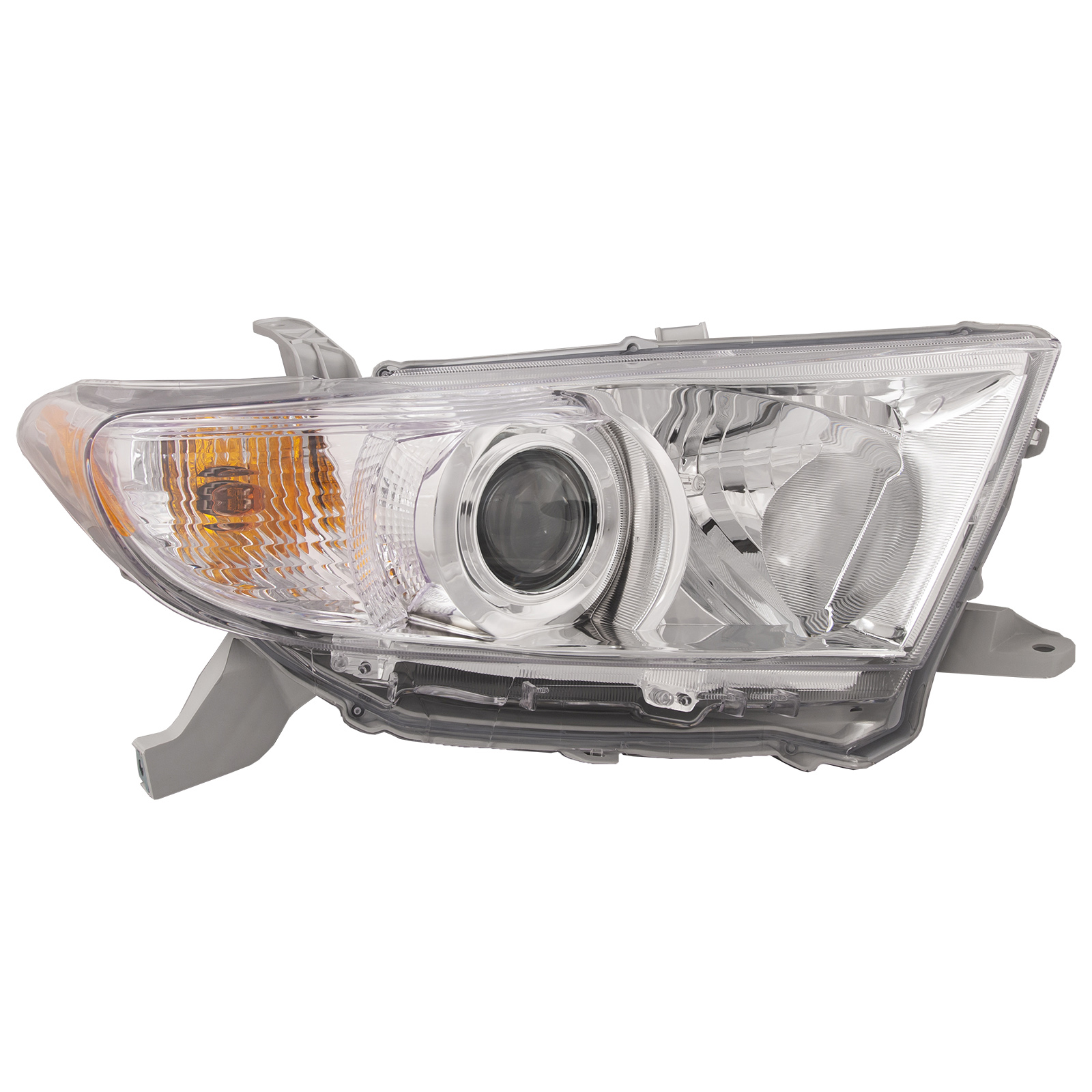 Right Passenger Side Headlight For 11-13 Toyota Highlander
