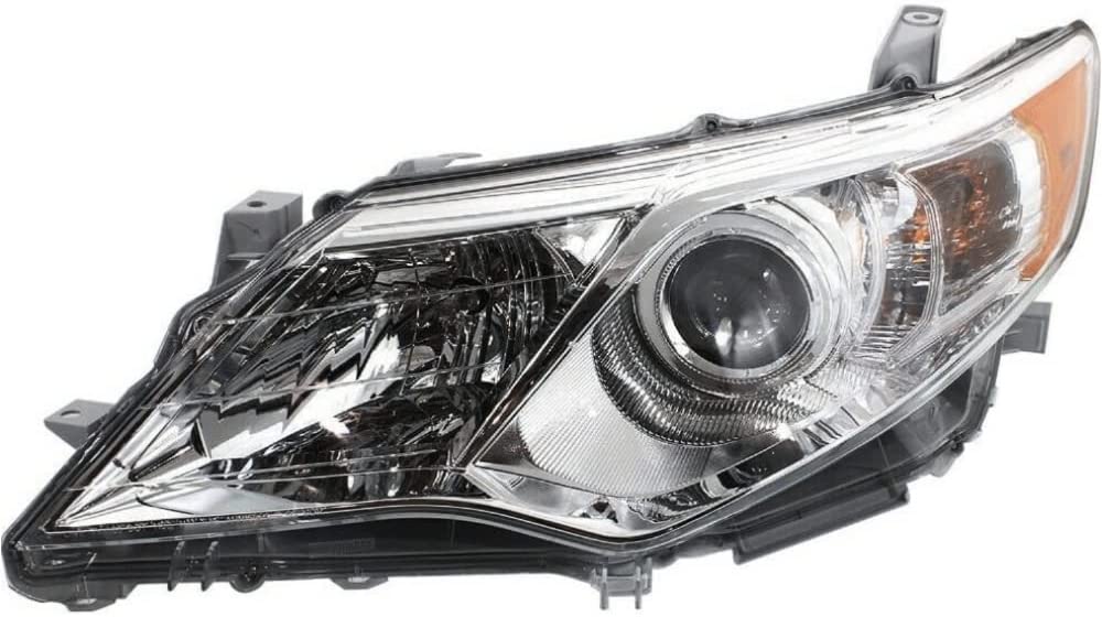 Left Driver Side Headlight For 12-14 Toyota Camry; CAPA Certified