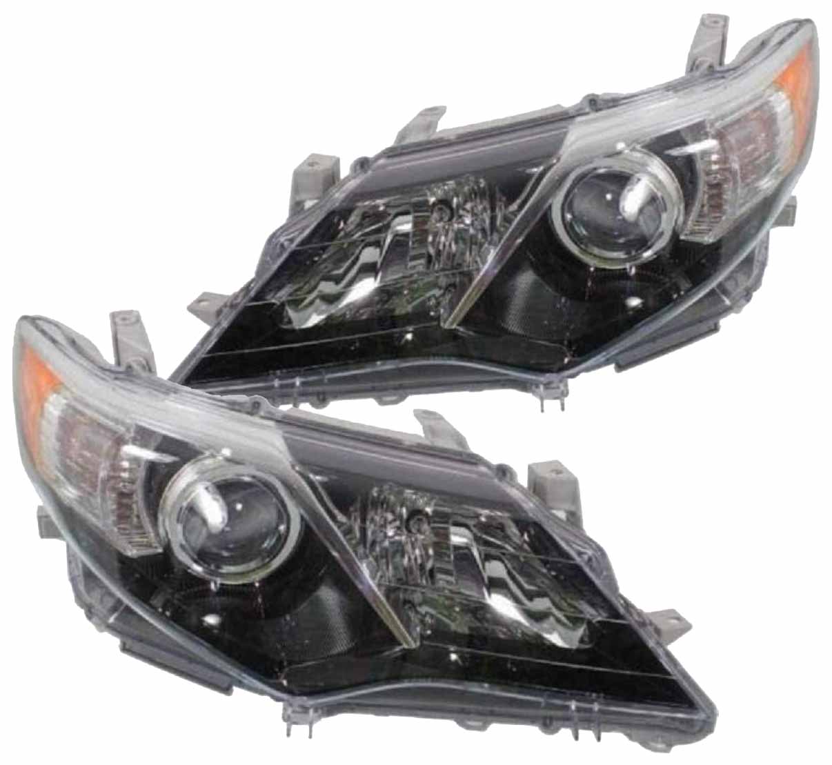 Headlight Set For 12-14 Toyota Camry; CAPA Certified