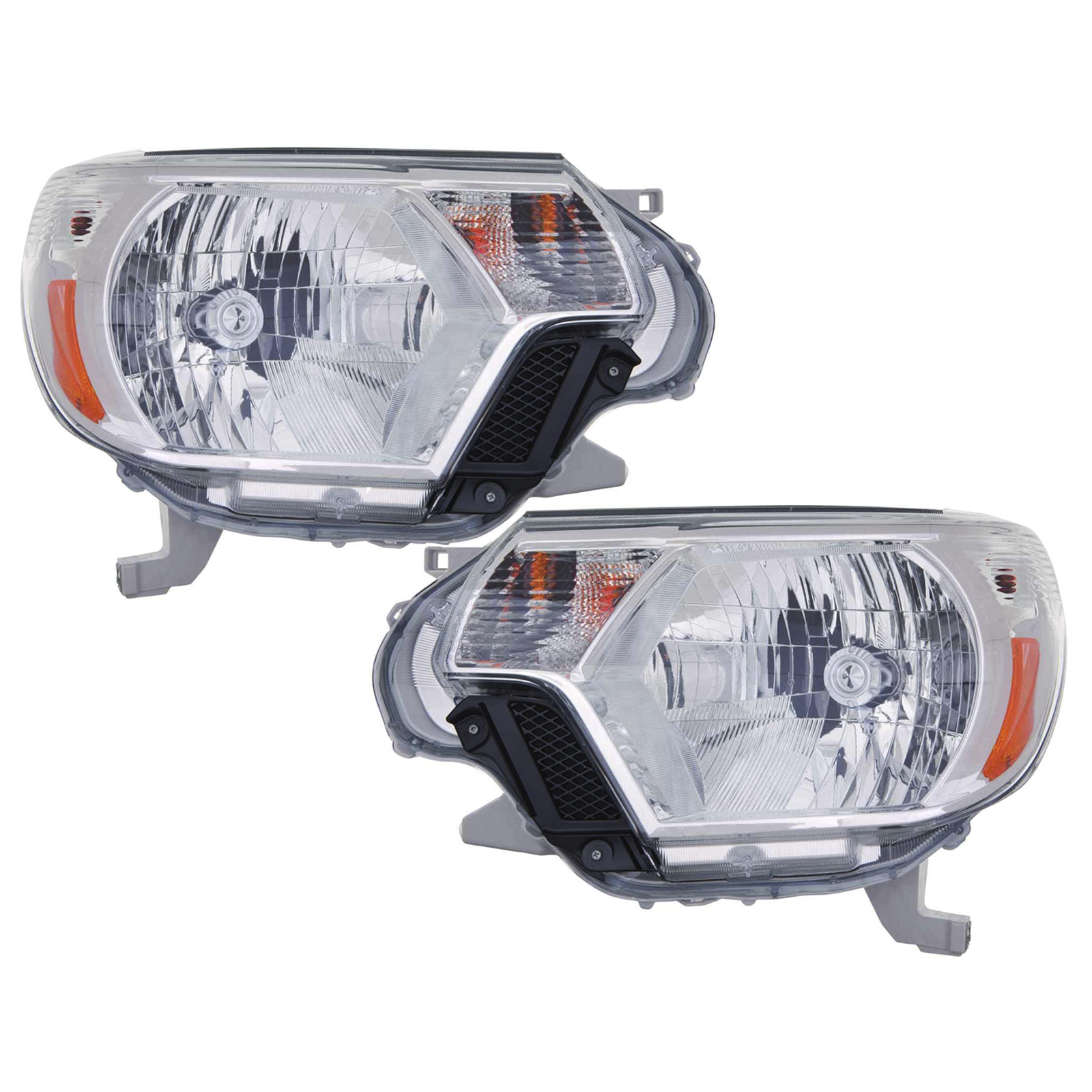 Headlight Set For 12-15 Toyota Tacoma; CAPA Certified