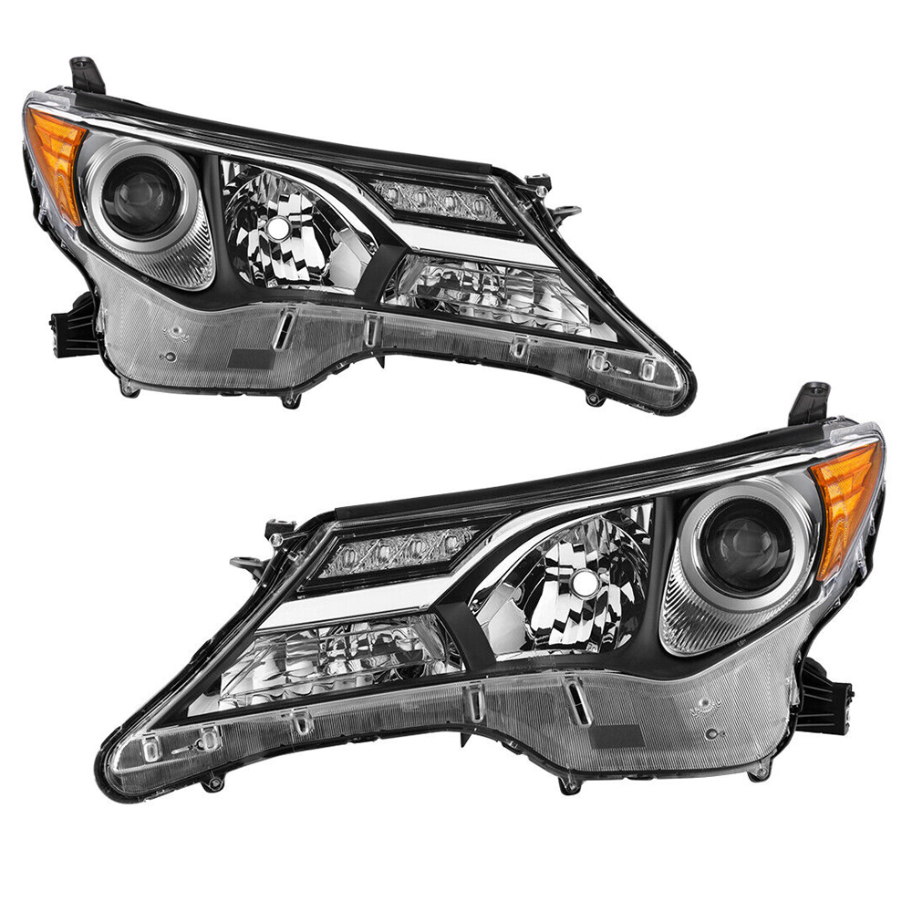 Headlight Set For 13-15 Toyota RAV4