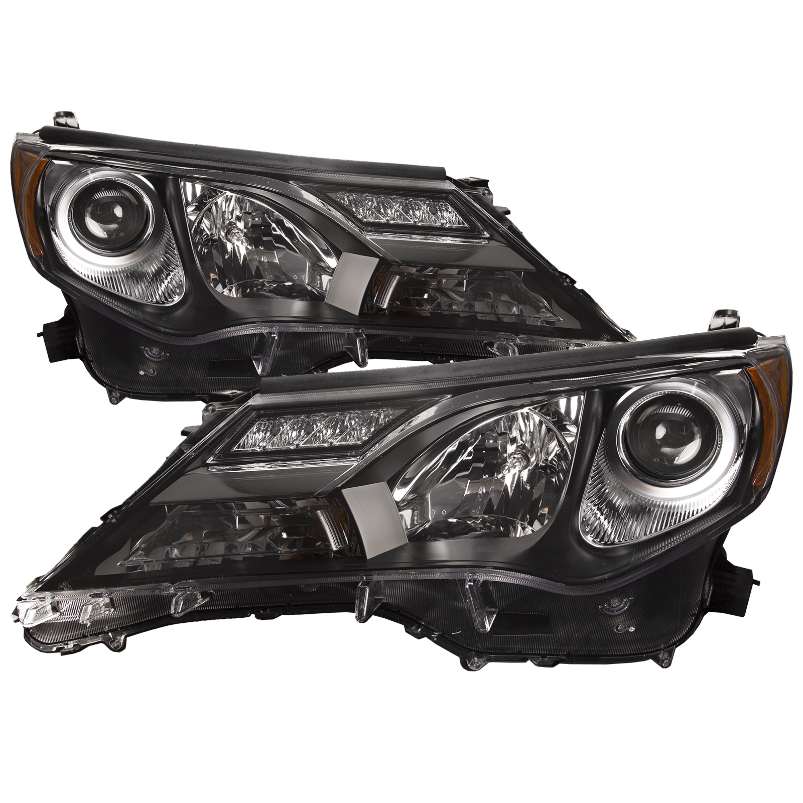 Headlight Set For 13-15 Toyota RAV4