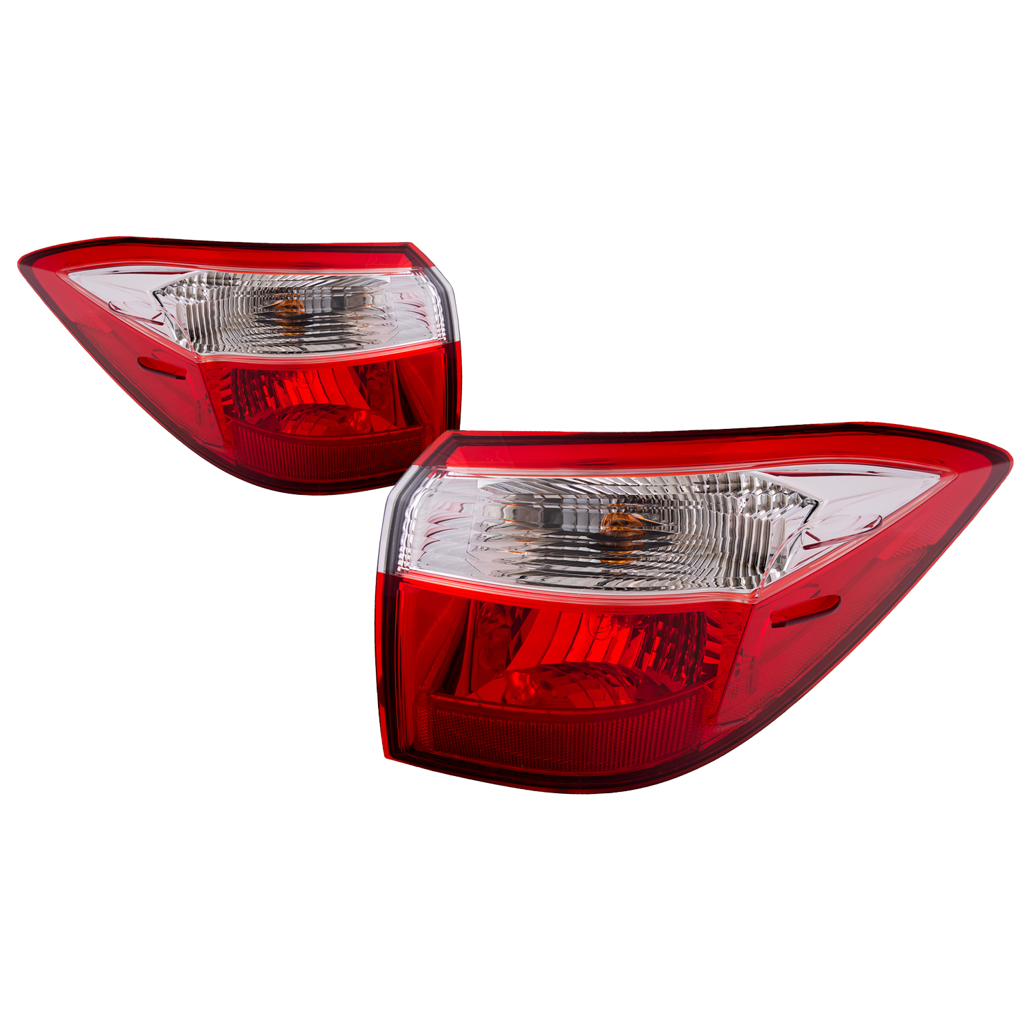 Tail Light Set For 14-16 Toyota Corolla; CAPA Certified