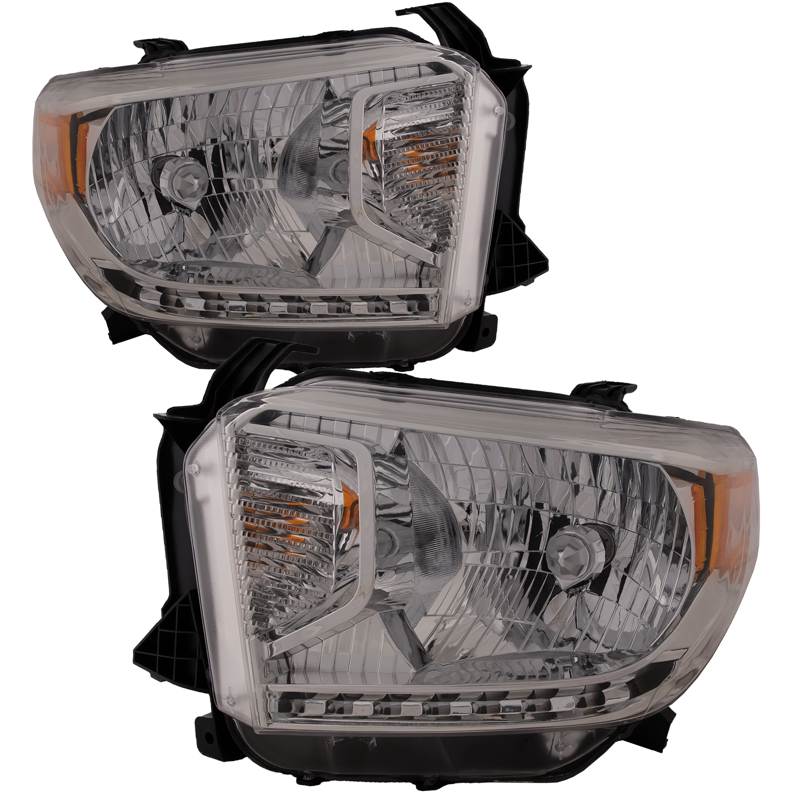 Headlight Set For 14-17 Toyota Tundra; CAPA Certified