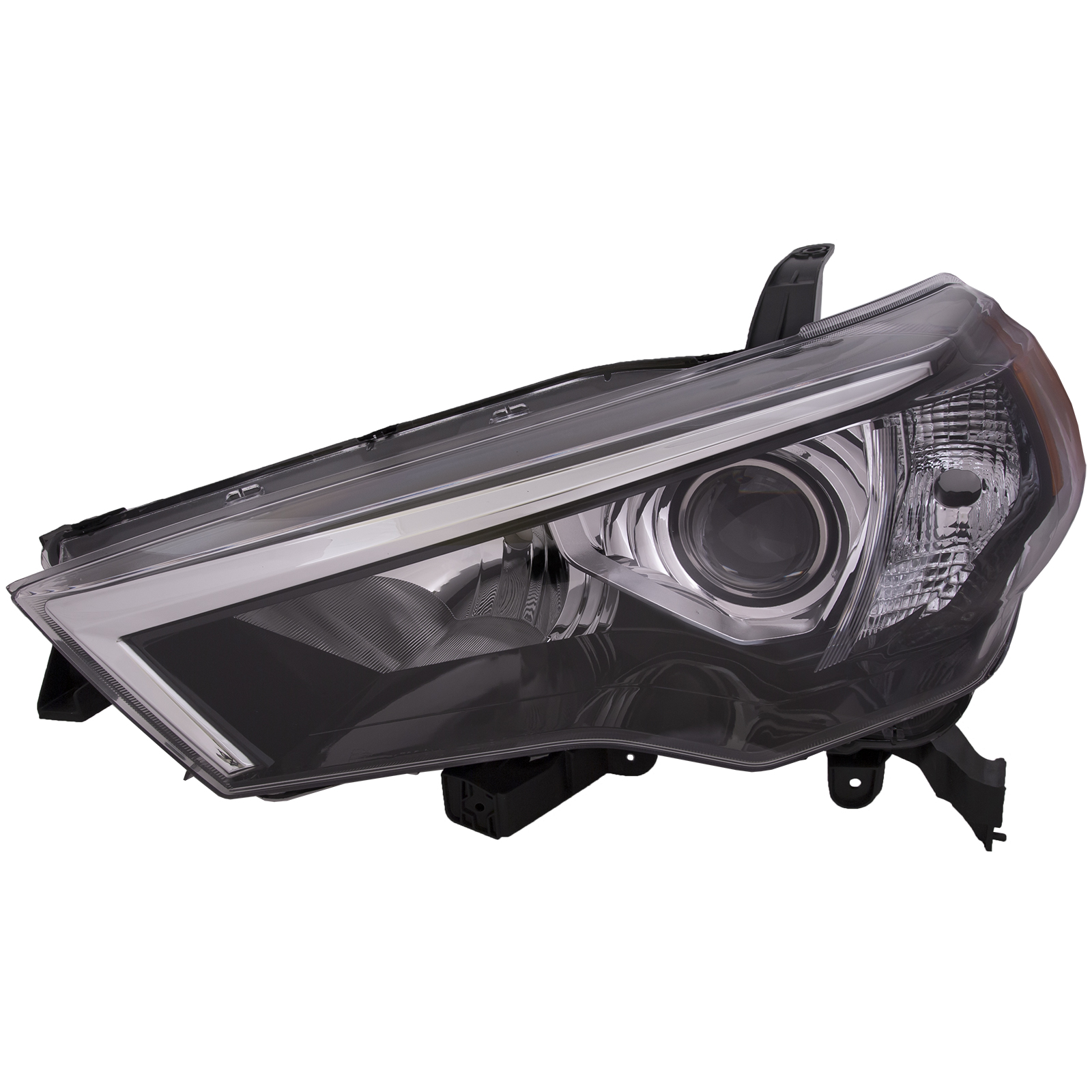 Left Driver Side Headlight For 14-21 Toyota 4Runner; CAPA Certified