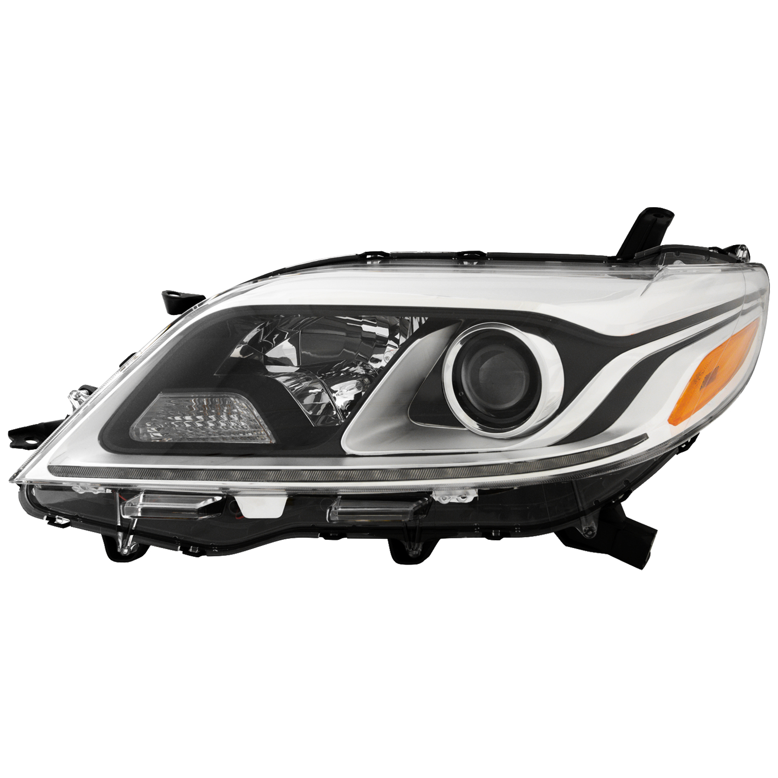 Left Driver Side Headlight For 15-20 Toyota Sienna