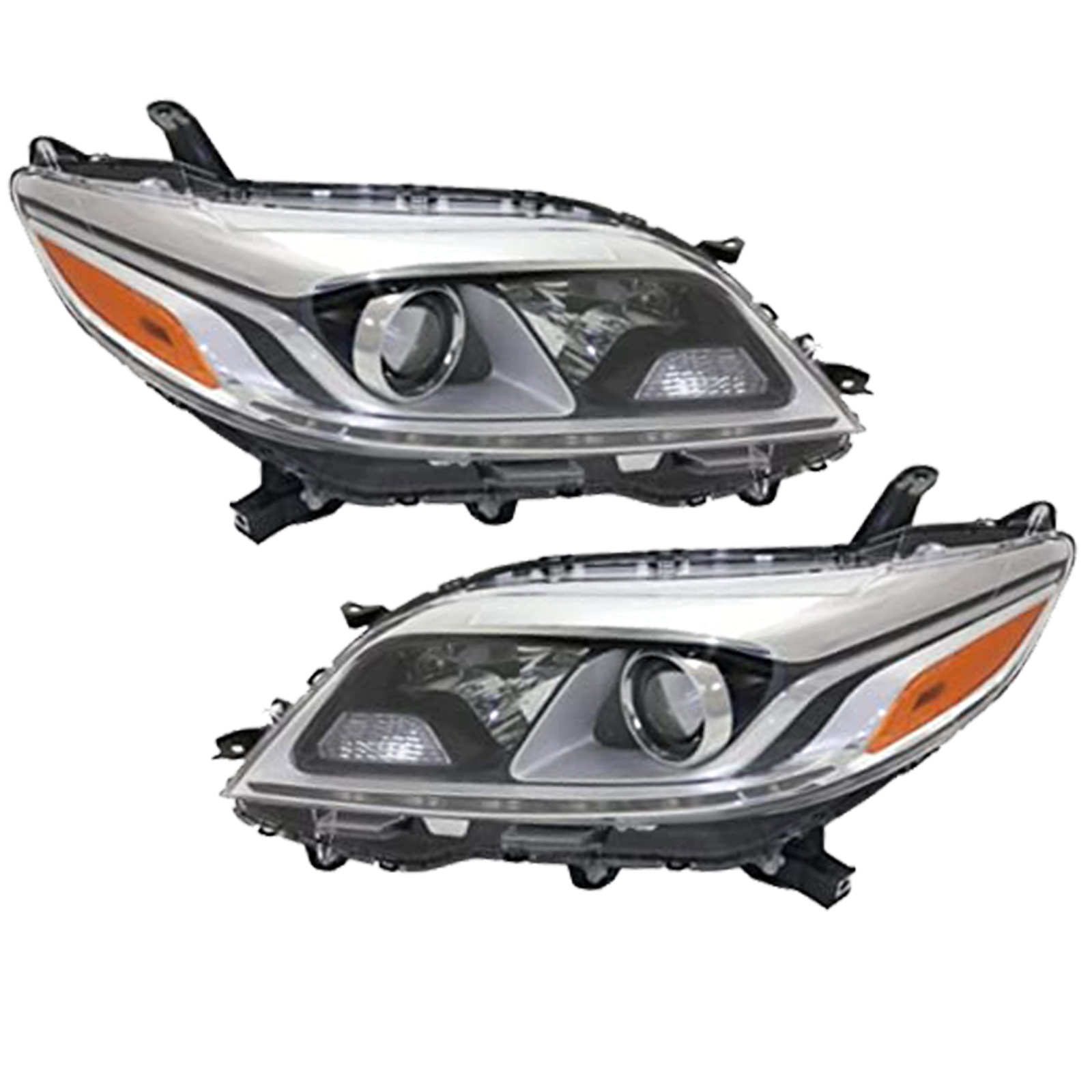 Headlight Set For 15-20 Toyota Sienna