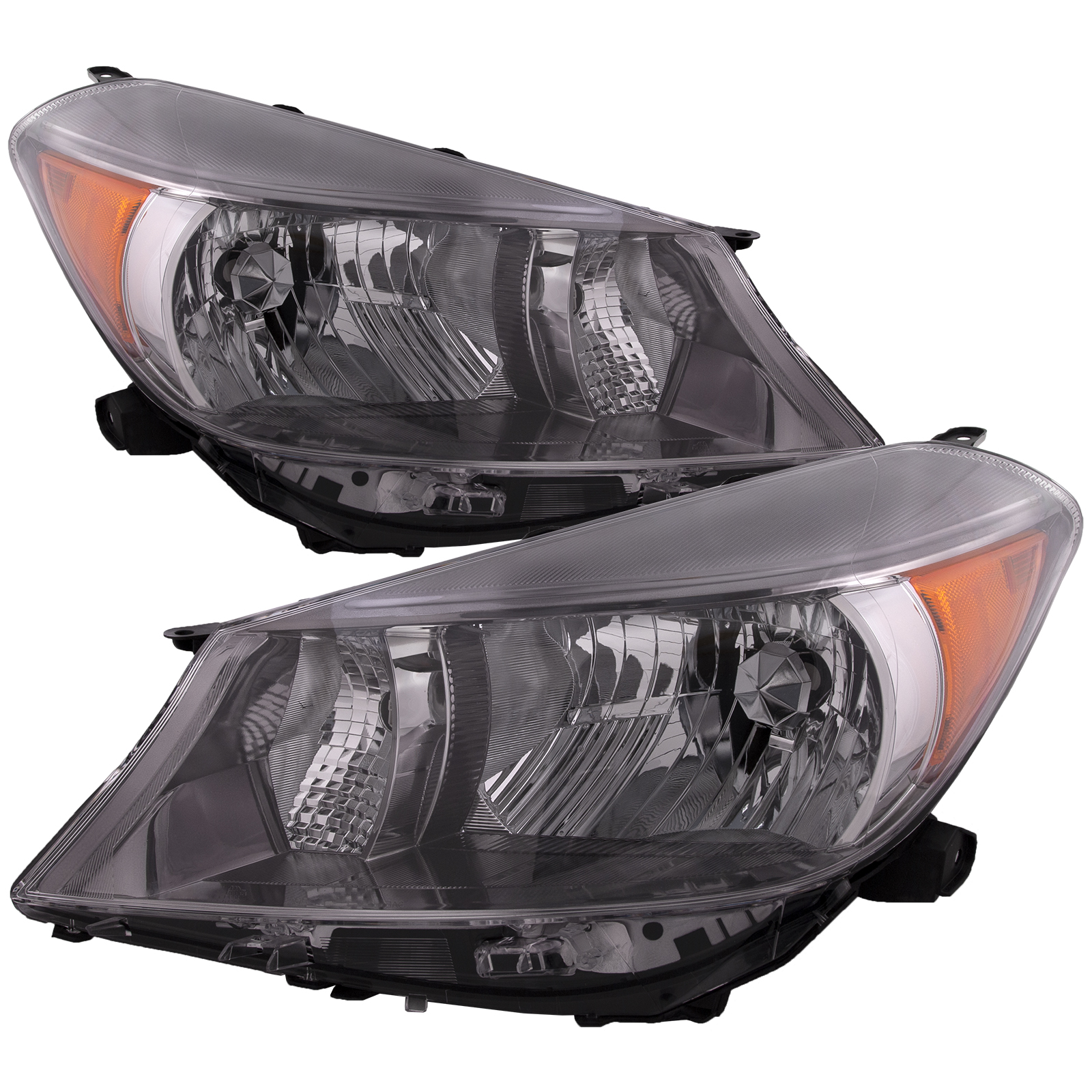 Headlight Set For 12-14 Toyota Yaris