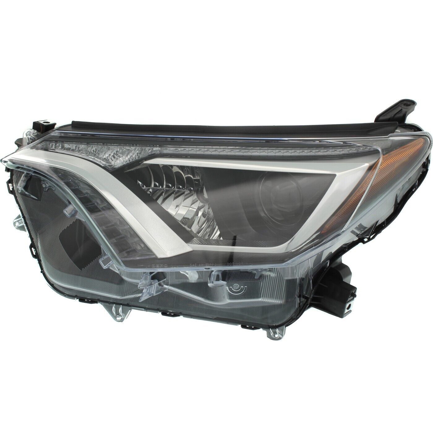 Left Driver Side Headlight For 16-18 Toyota RAV4