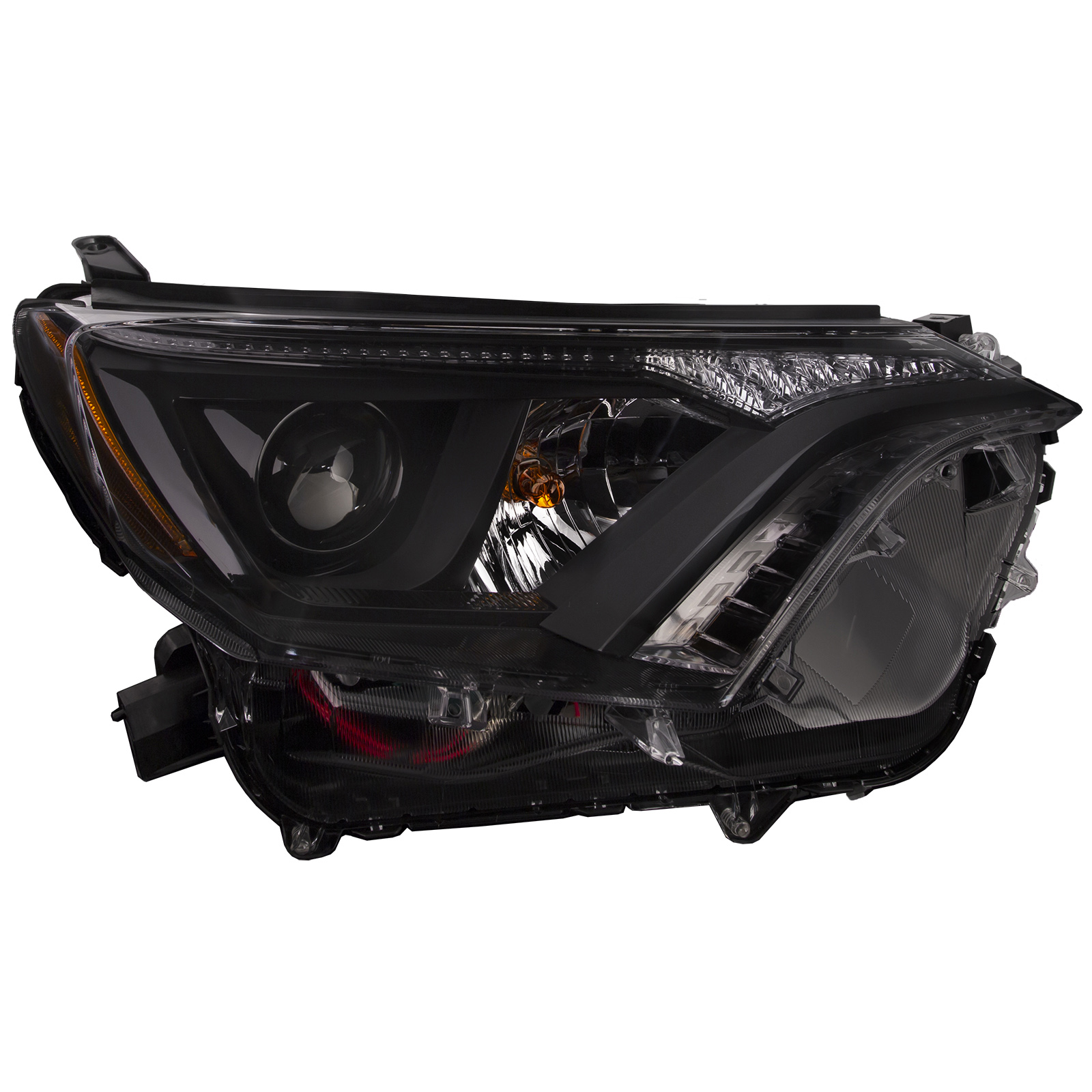 Right Passenger Side Headlight For 16-18 Toyota RAV4